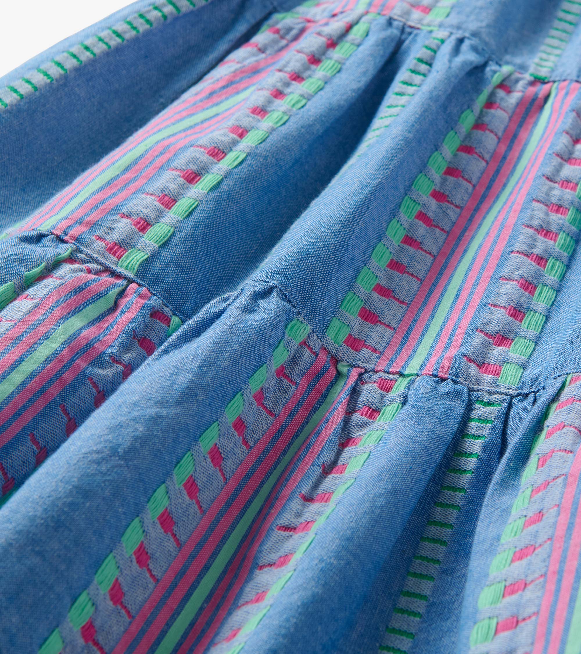 Savannah Dress - Chambray Stripes - Image 7