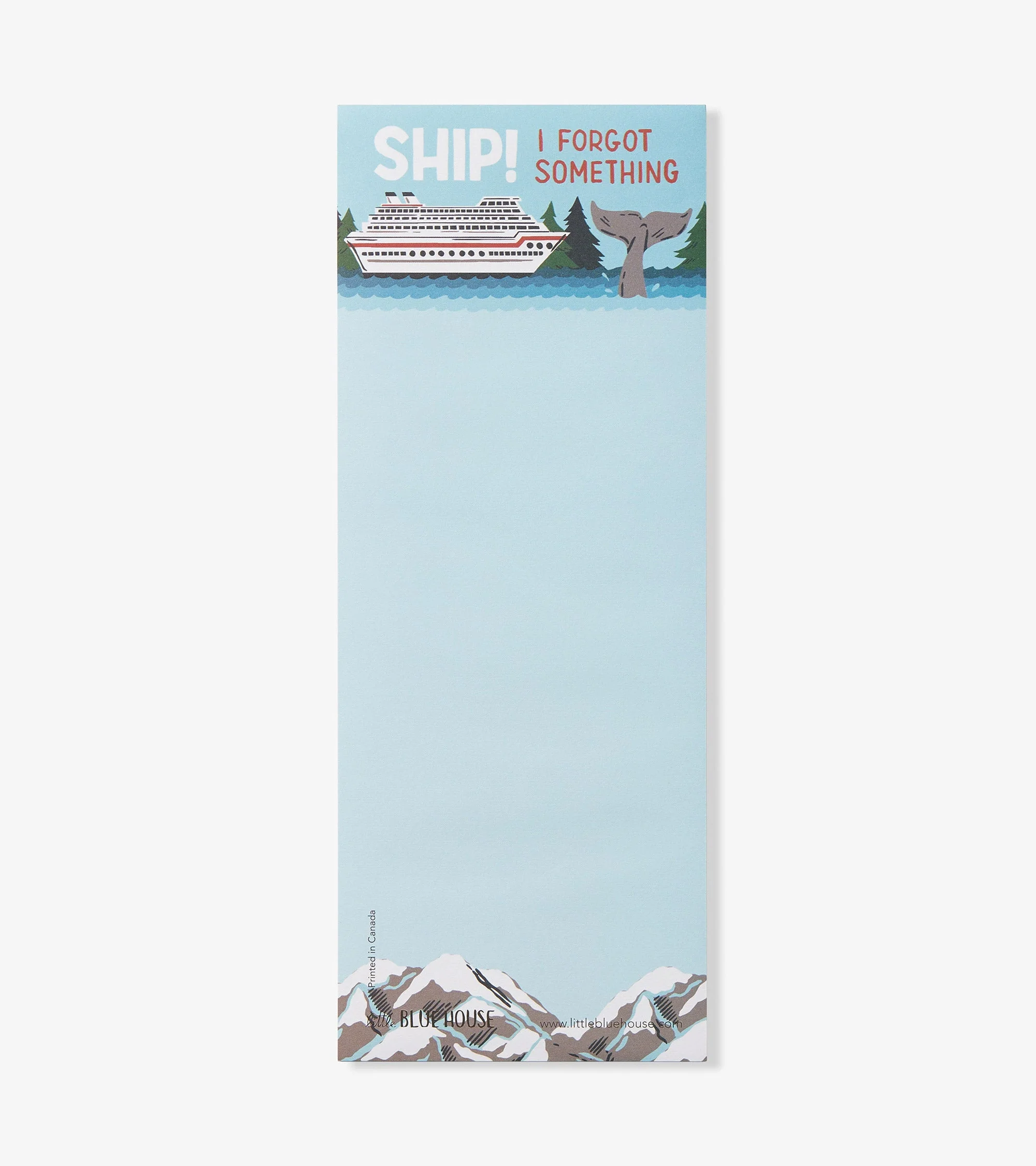 Ship I Forgot Something Magnetic Notepad