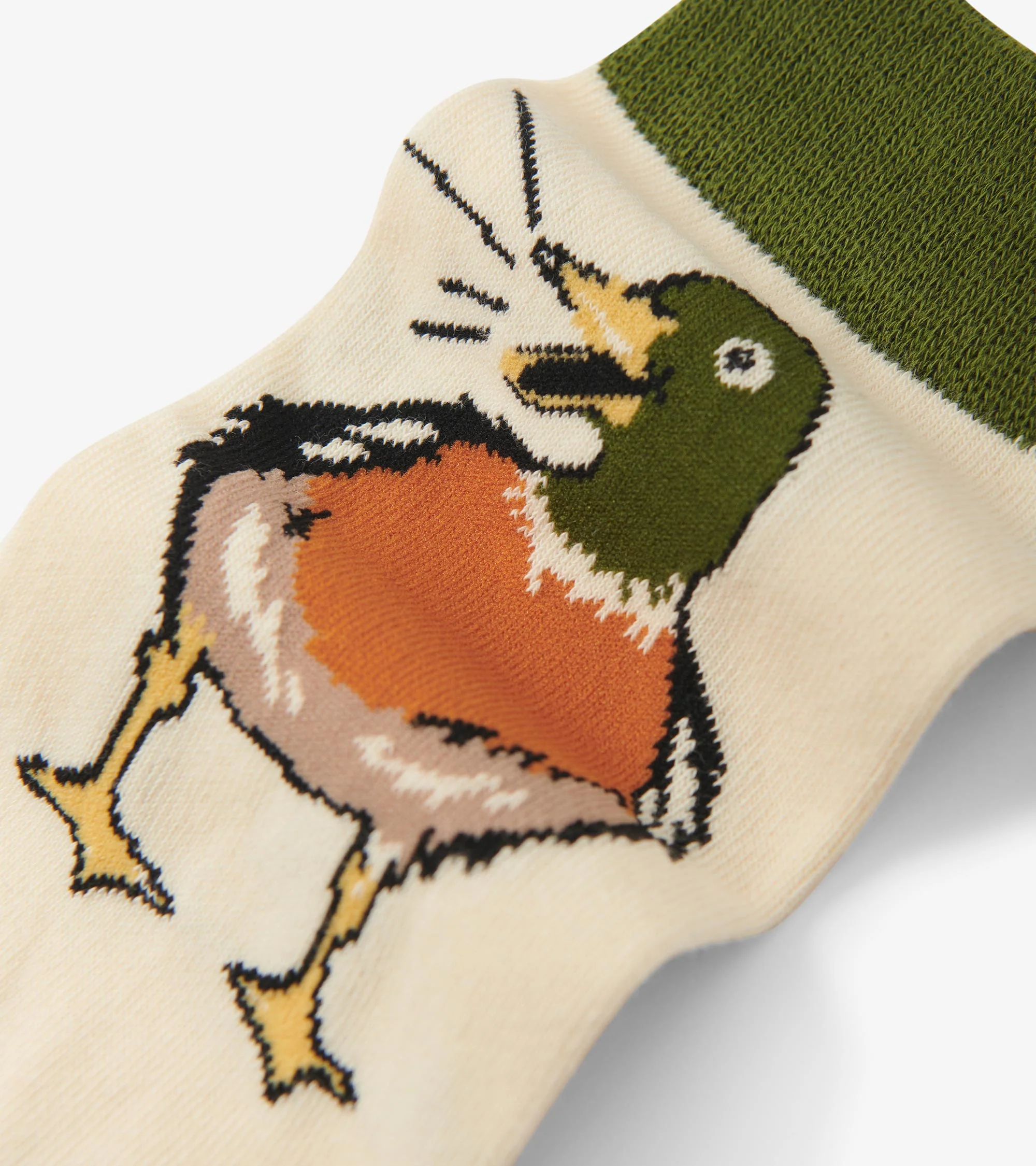 Shut the Duck up Men's Crew Socks - Image 4