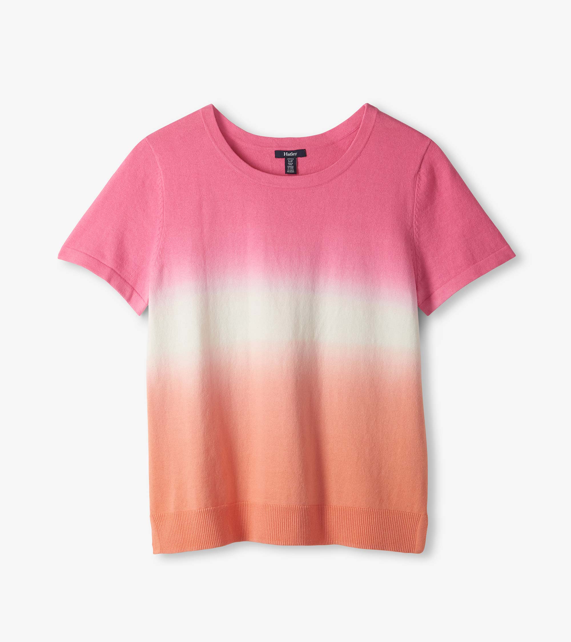 Simone Knit Tee - Beachy Dip Dye - Image 2