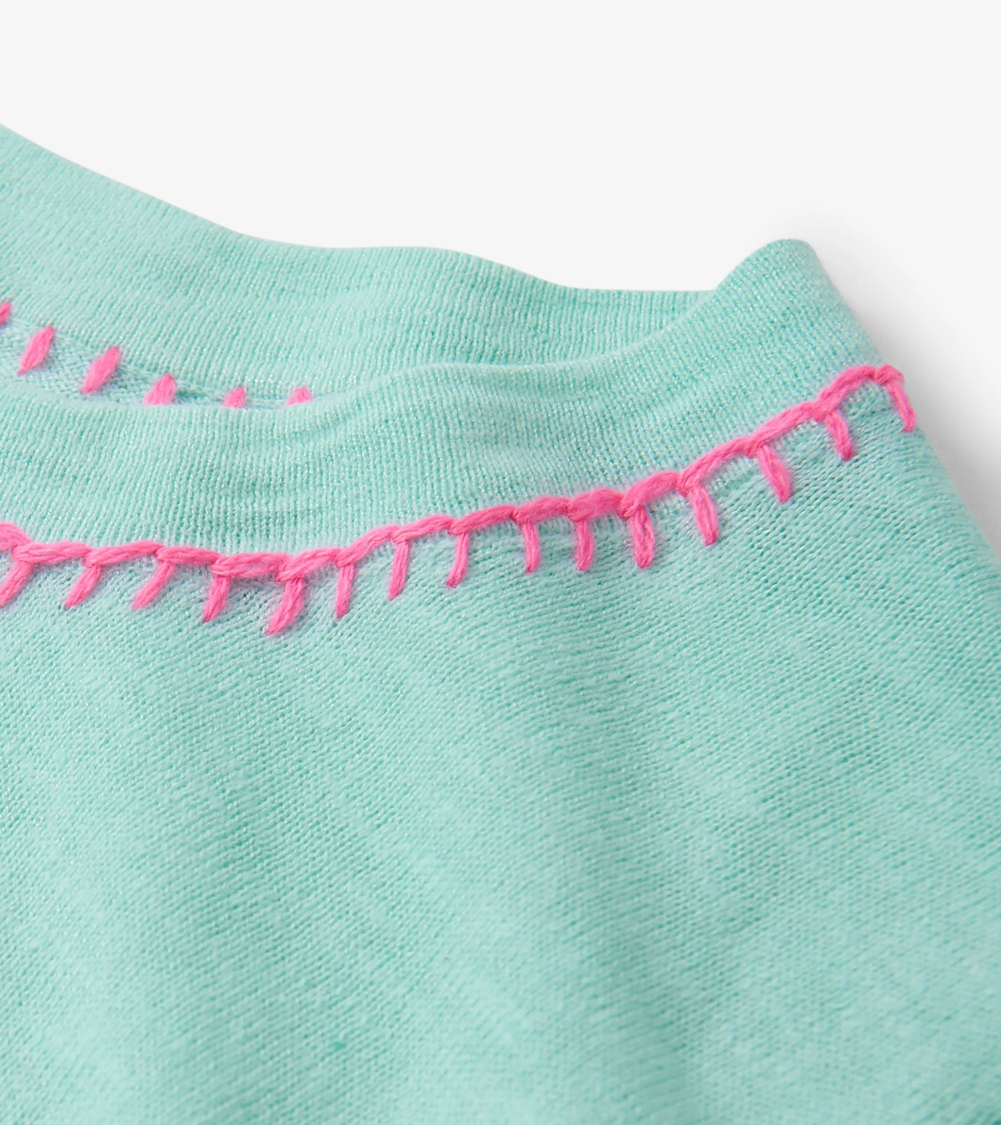 Simone Knit Tee - Ocean Dip Dye - Image 6