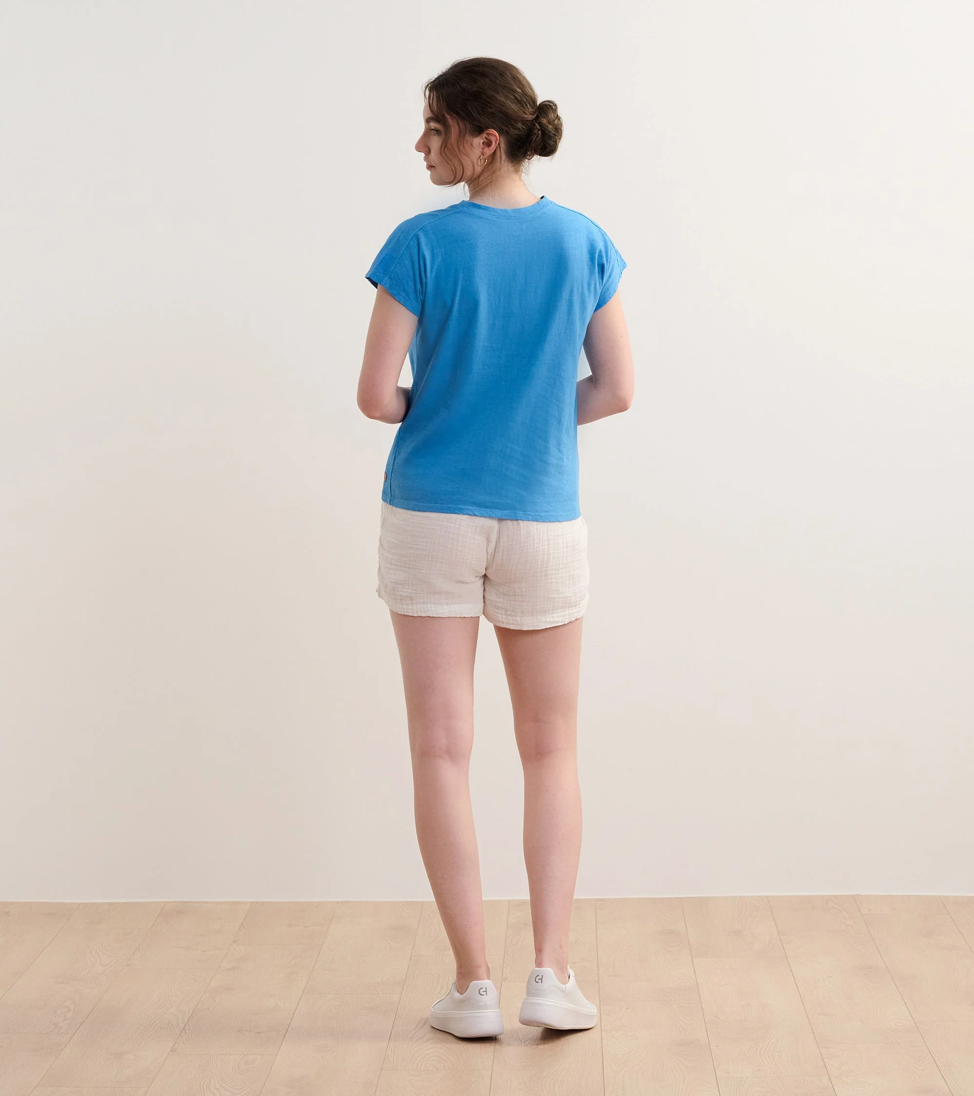 Slouchy Pocket Tee - Marina - Image 6