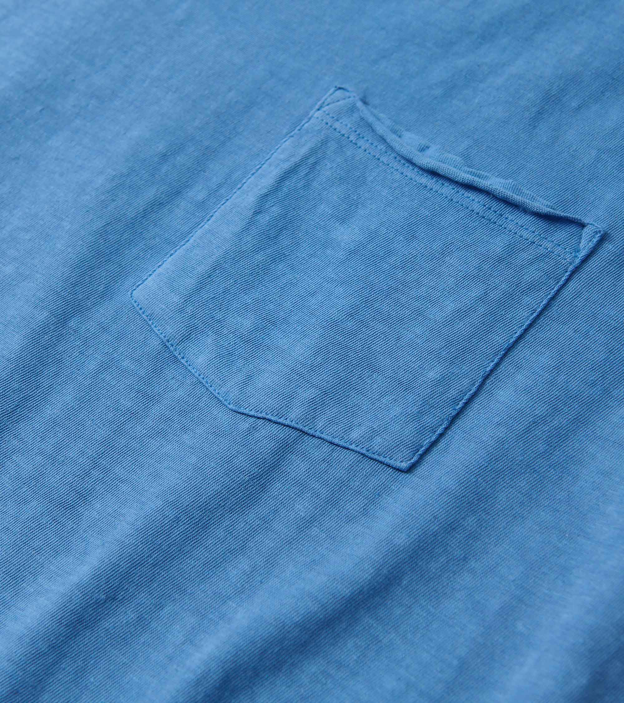 Slouchy Pocket Tee - Marina - Image 7