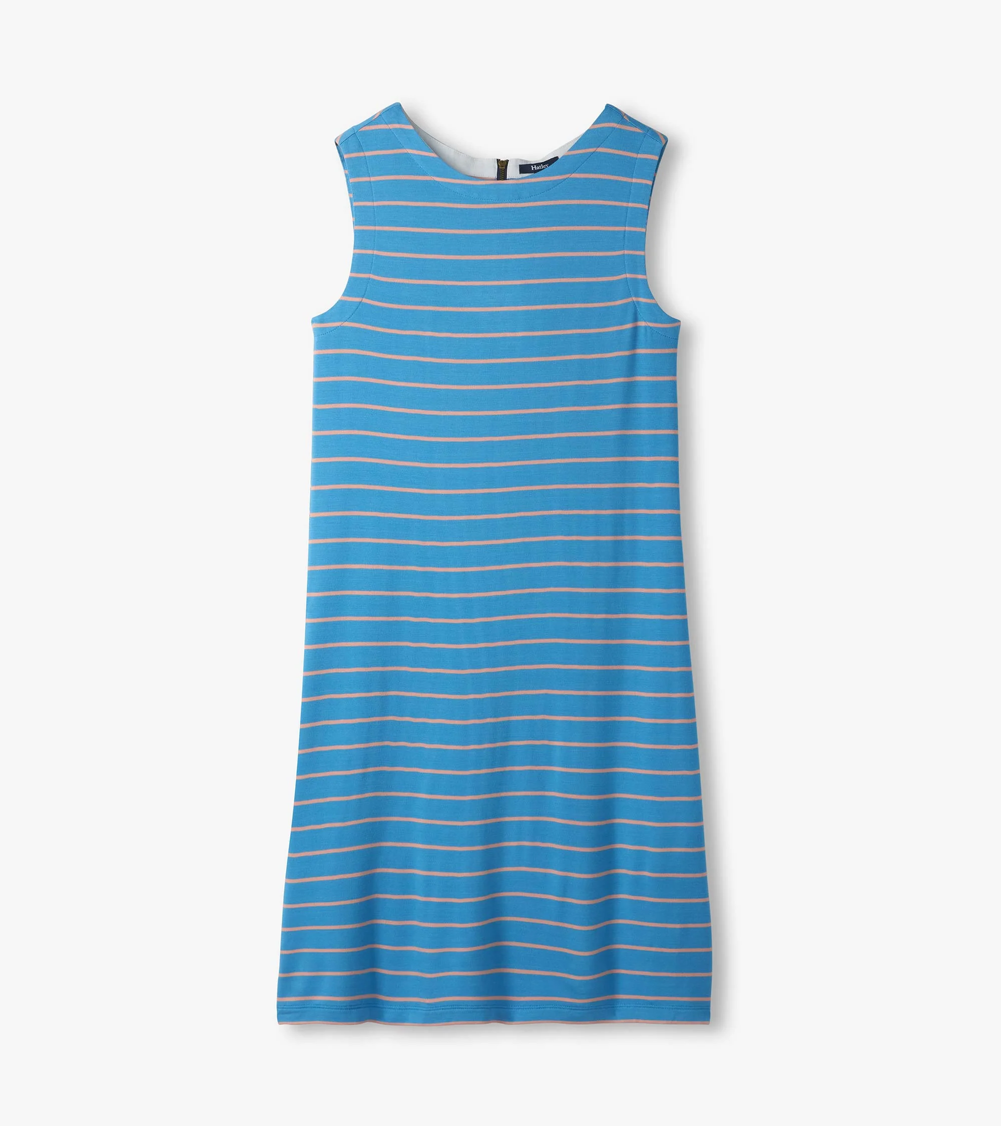 Sofia Dress - Apricot Blush Stripes - Image 2