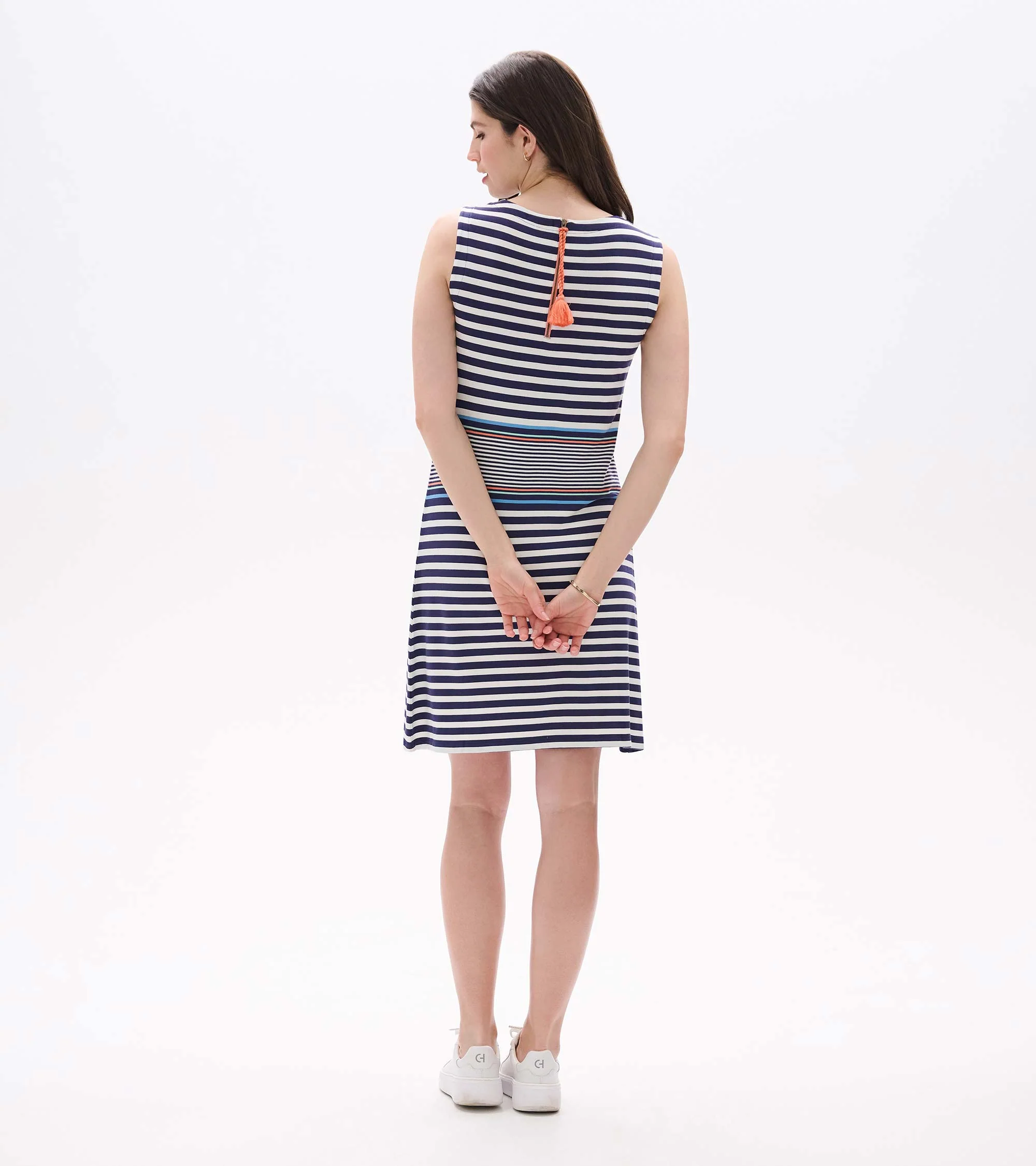 Sofia Dress - Rainfall Stripes - Image 5