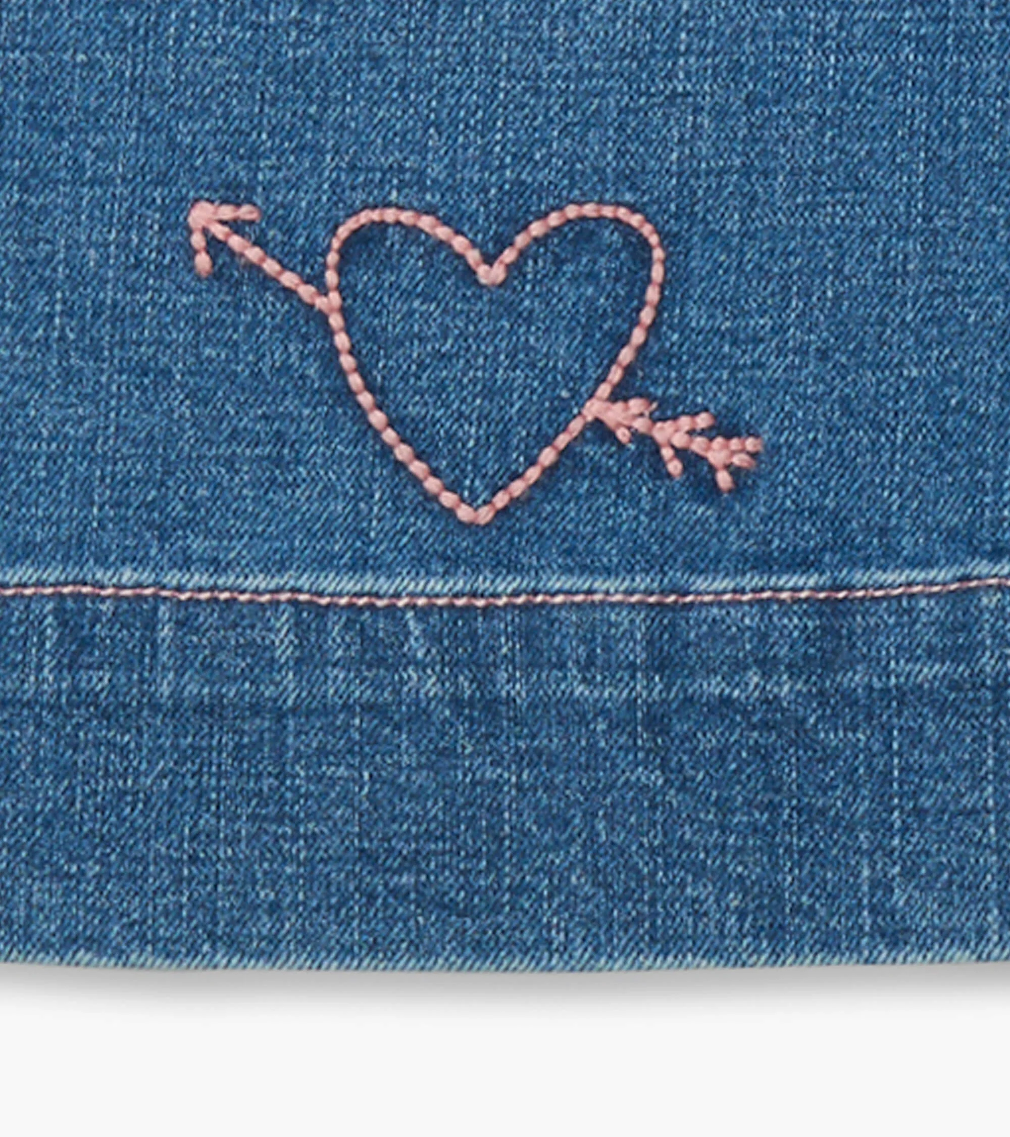 Girls Stretch Denim Wide Leg Pants - Image 8