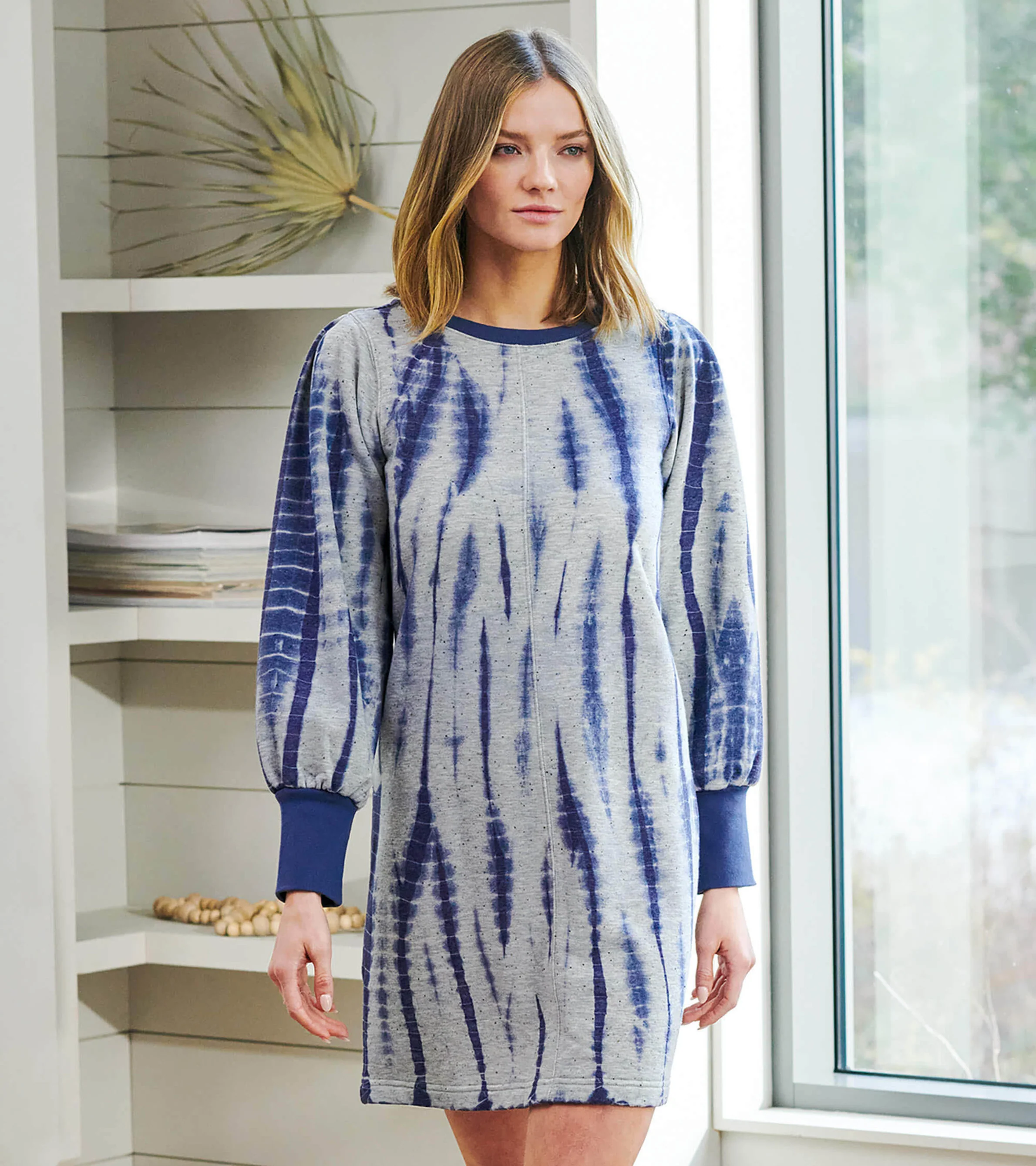 Sweatshirt Dress - Stormy Tie Die - Image 5