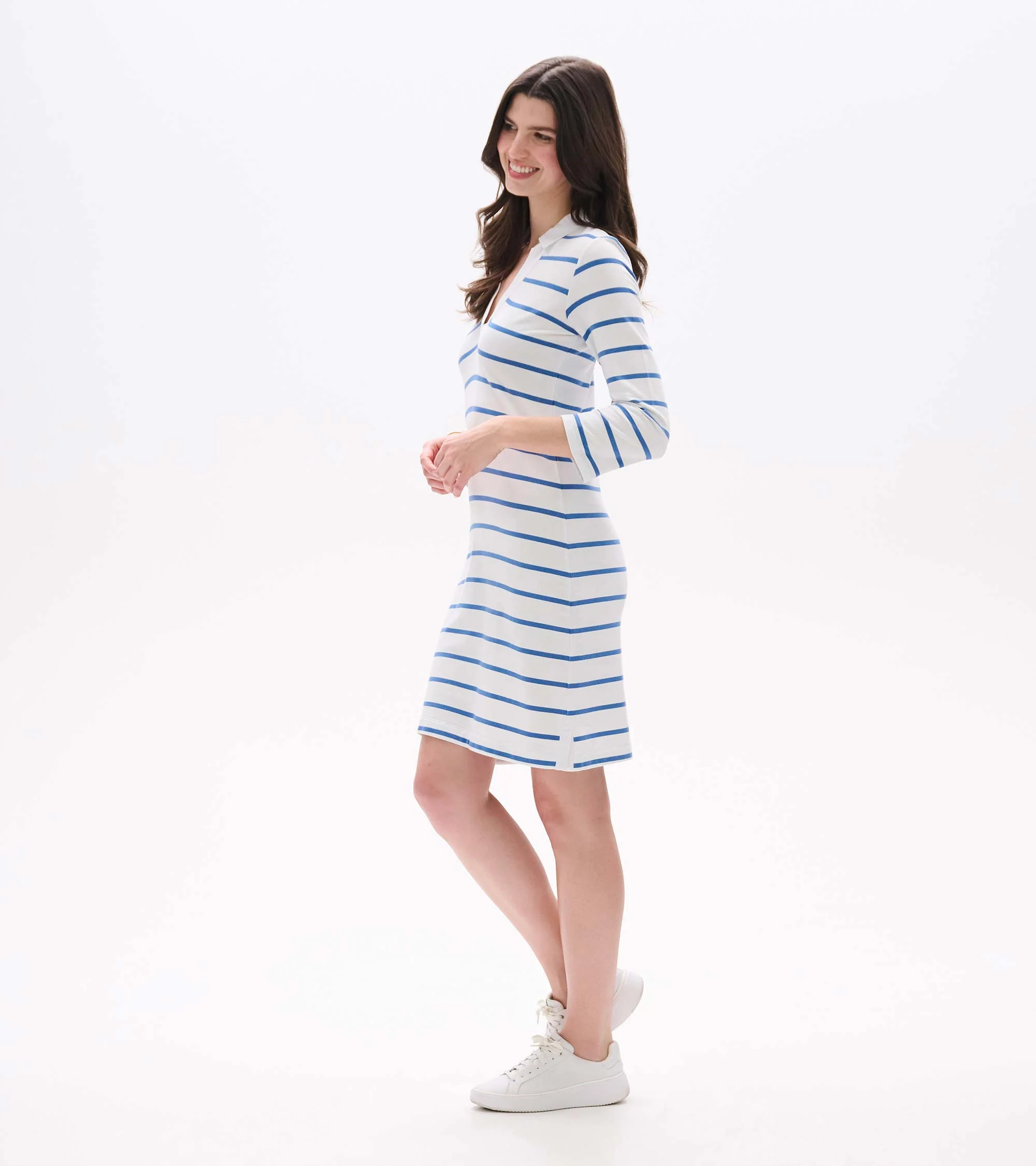 Taylor Dress - Star Sapphire Stripes - Image 3