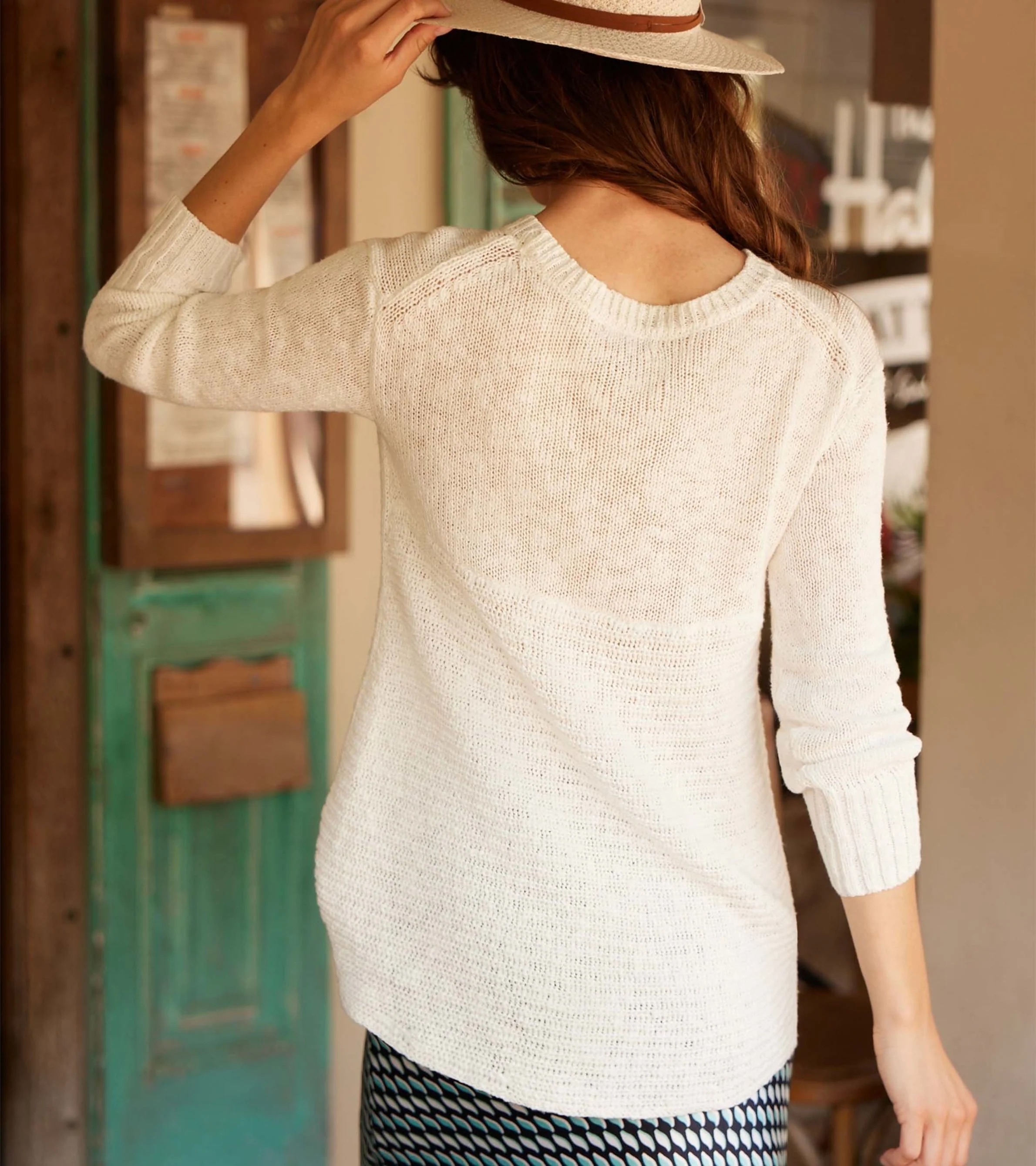 Tenley Sweater - White - Image 4