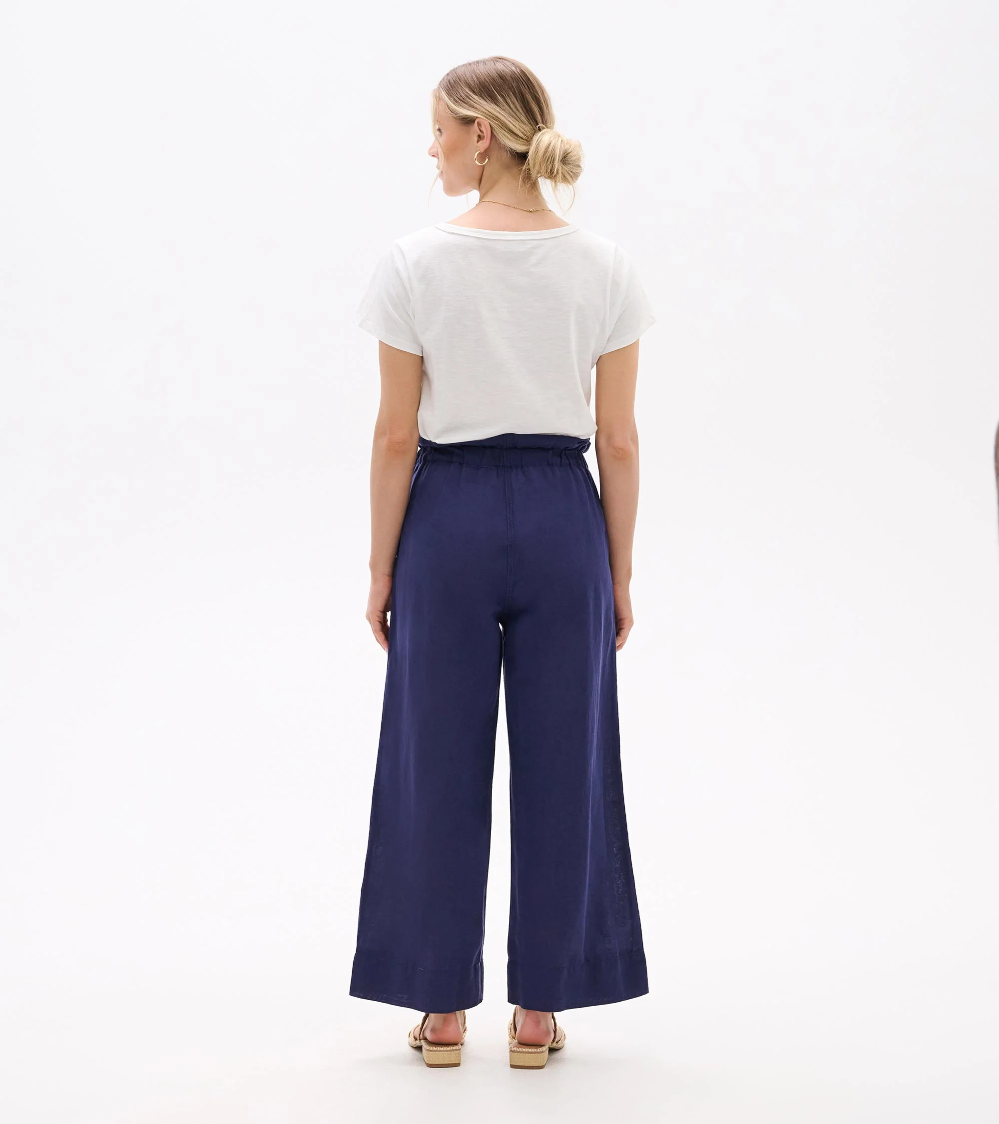 Tie Front Pants - Patriot Blue - Image 4