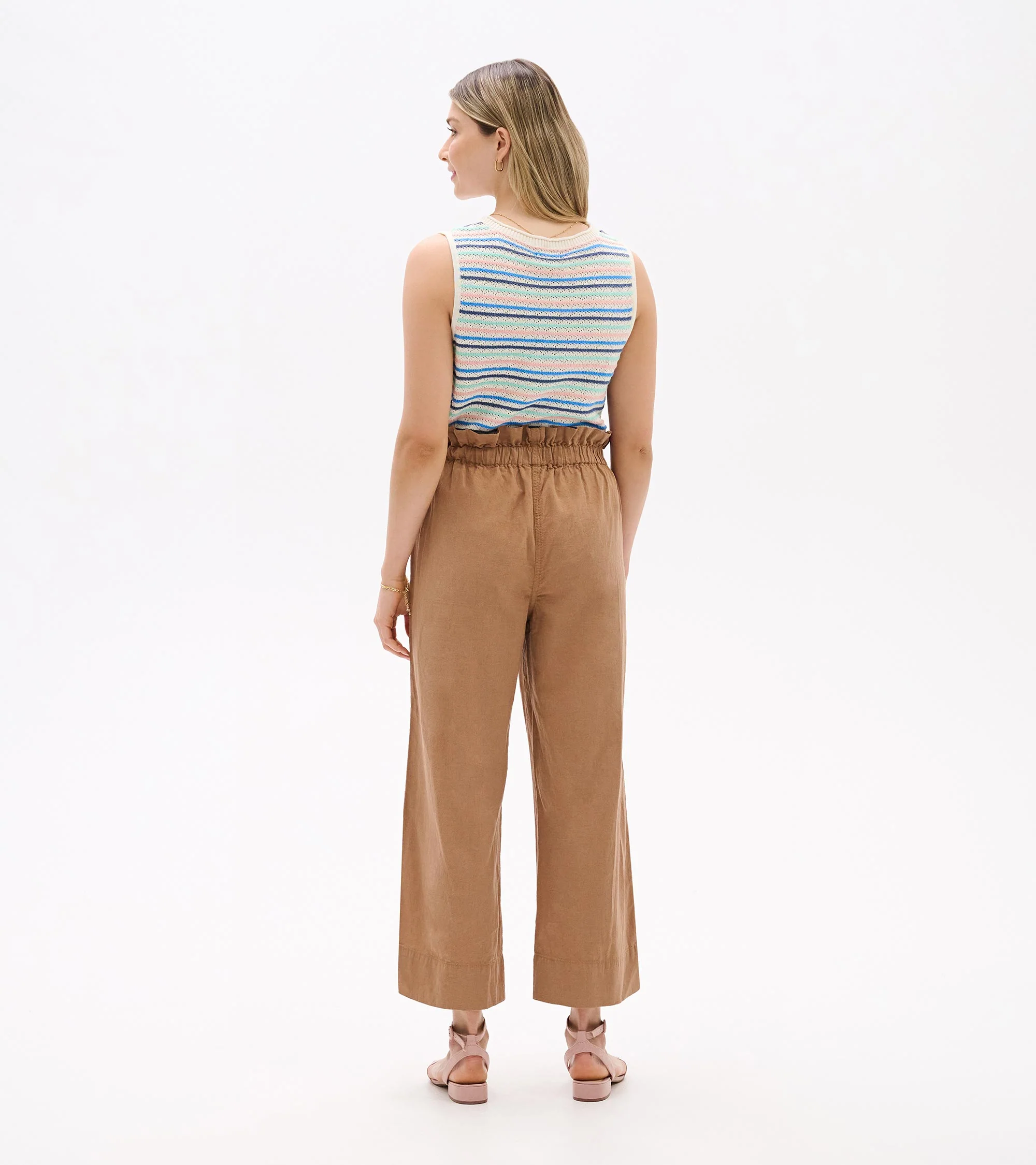 Tie Front Pants - Tiger's Eye - Image 5