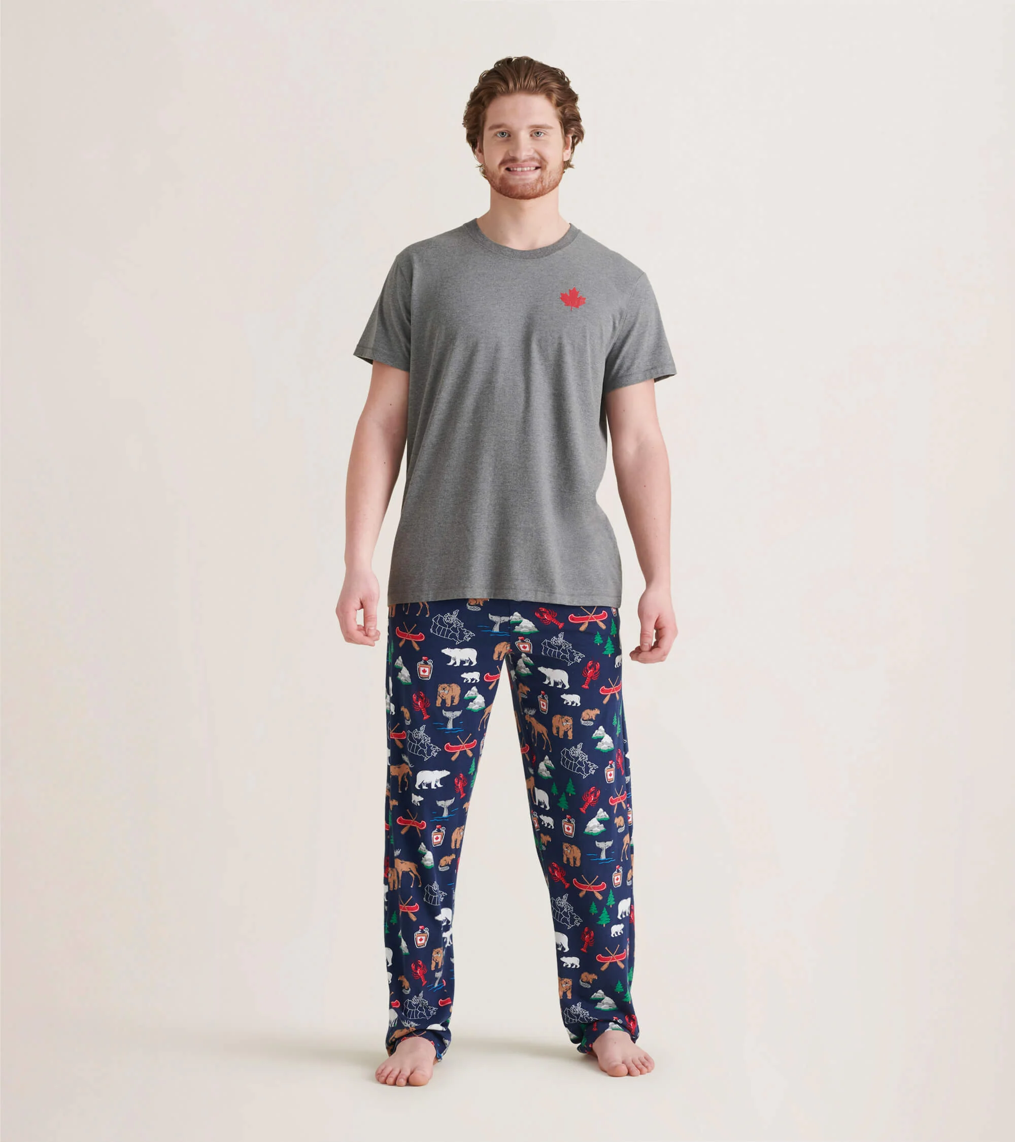 True North Men's Stretch Cotton Pajama Pants - Image 3