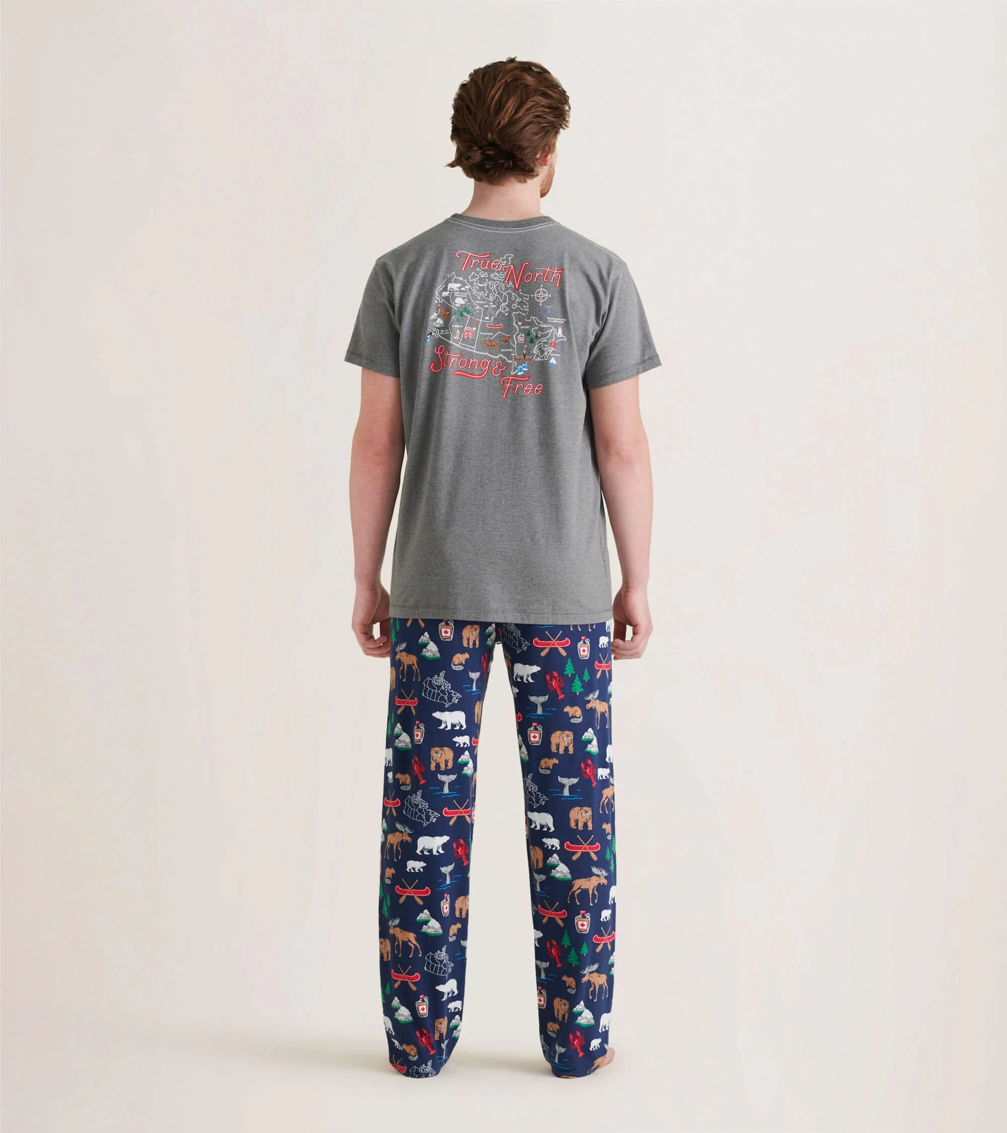 True North Men's Stretch Cotton Pajama Pants - Image 4