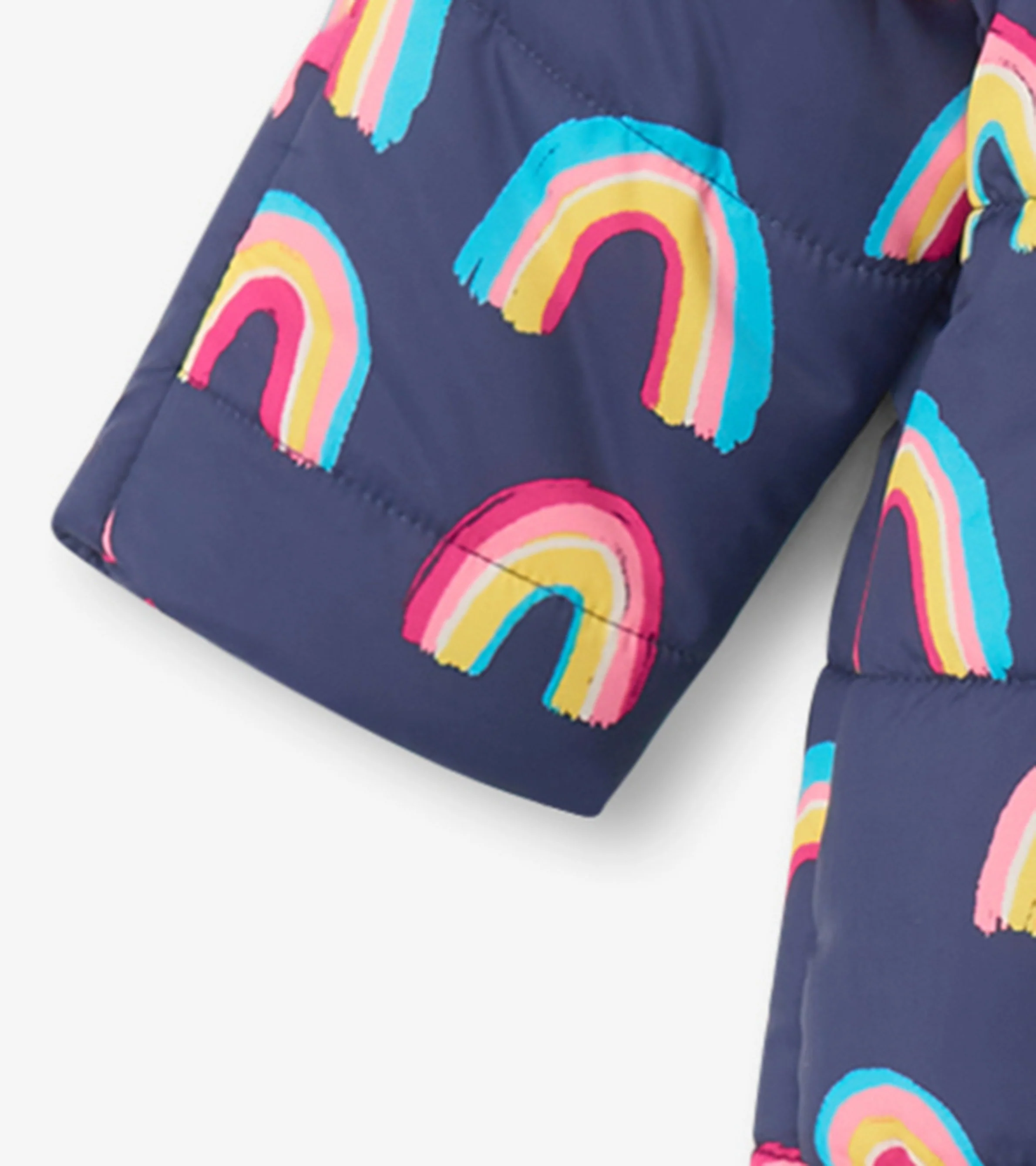 Vibrant Rainbows Baby Snowsuit - Image 5