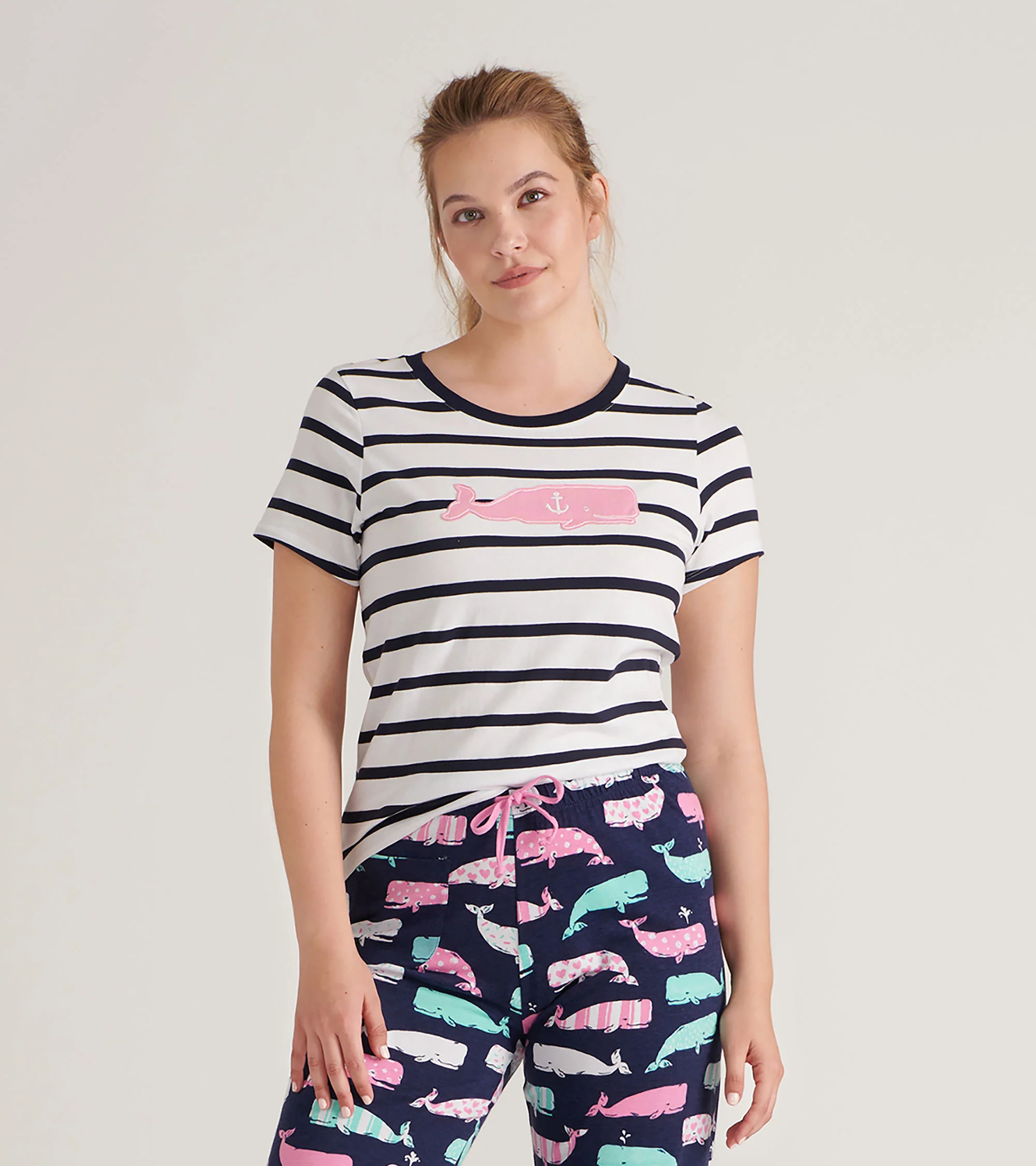 Whales Women's Pajama Tee