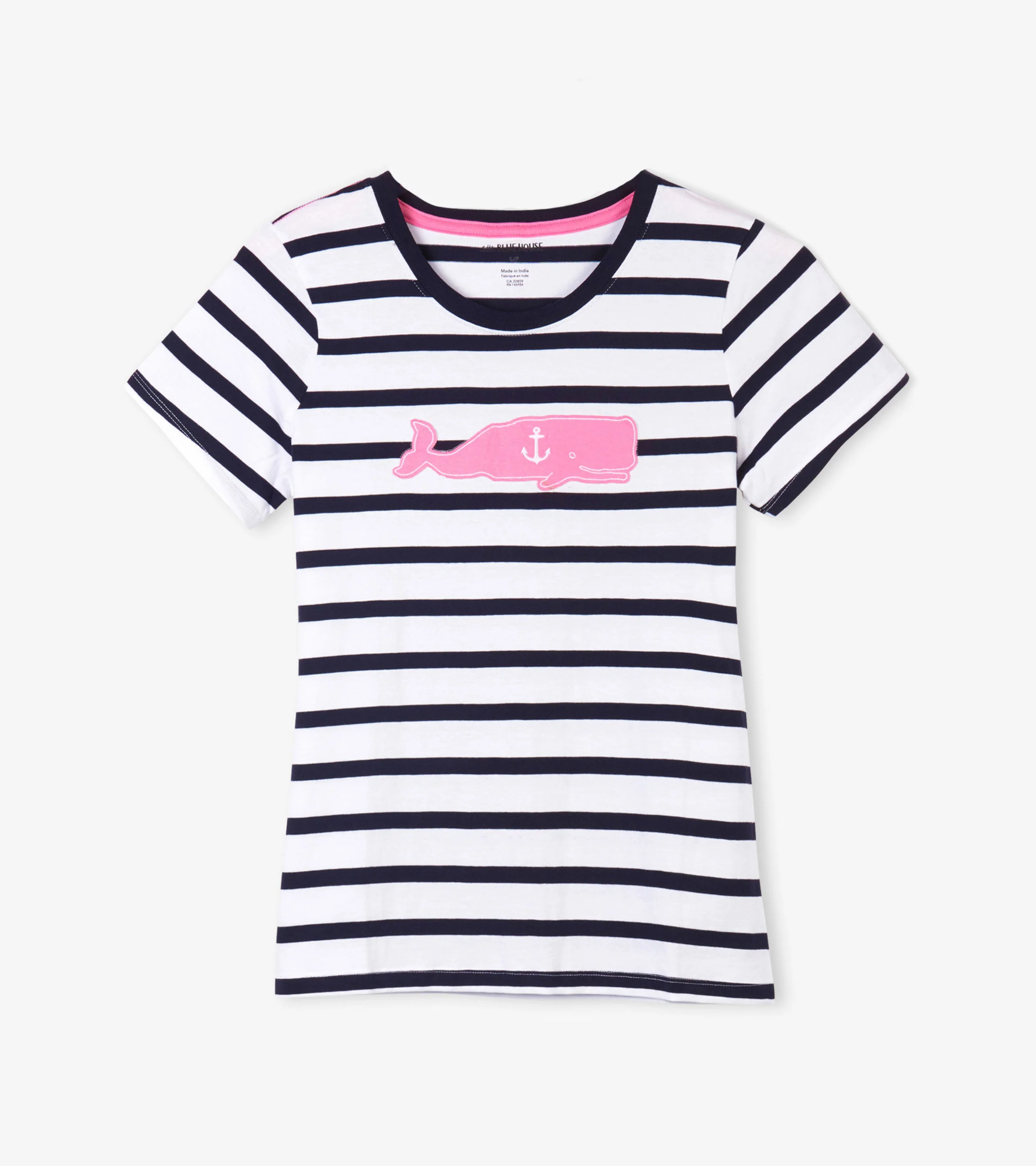 Whales Women's Pajama Tee - Image 2