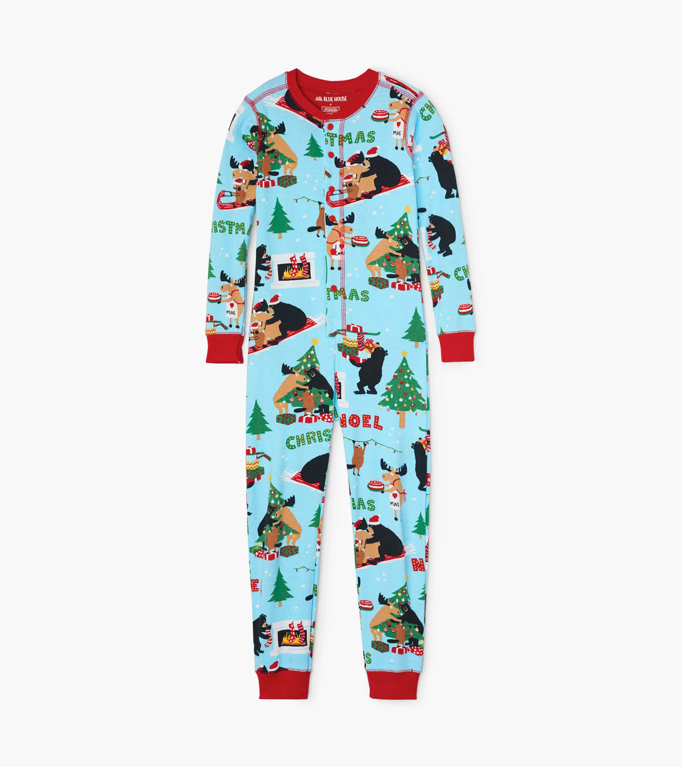 Wild About Christmas Kids Onesie - Image 2