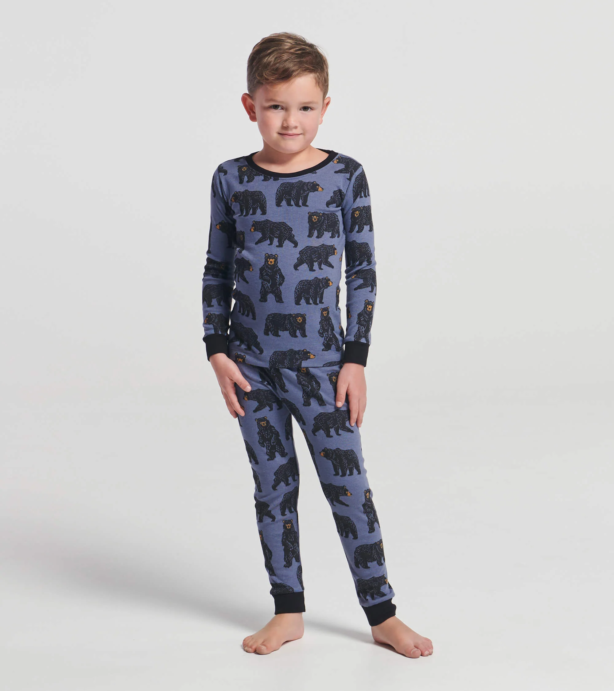 Wild Bears Kids Pajama Set - Image 2