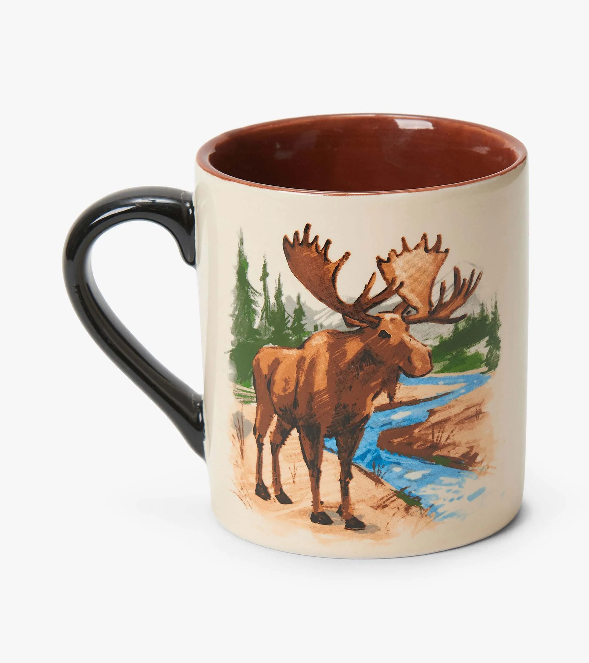 Wilderness Moose Ceramic Mug