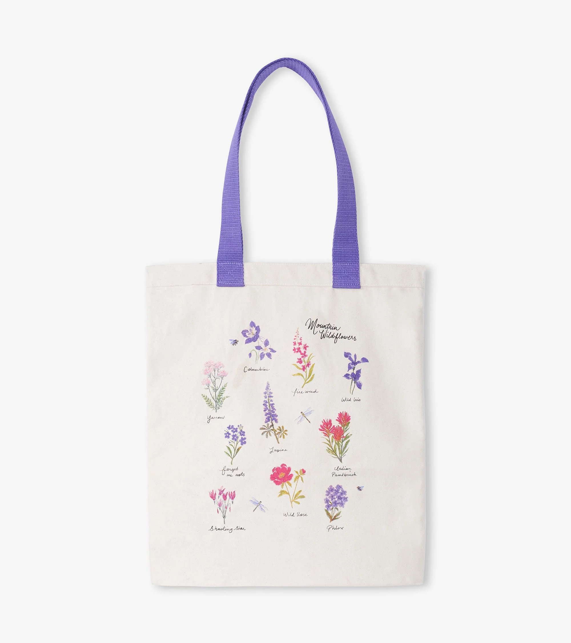 Wildflowers Reusable Tote Bag