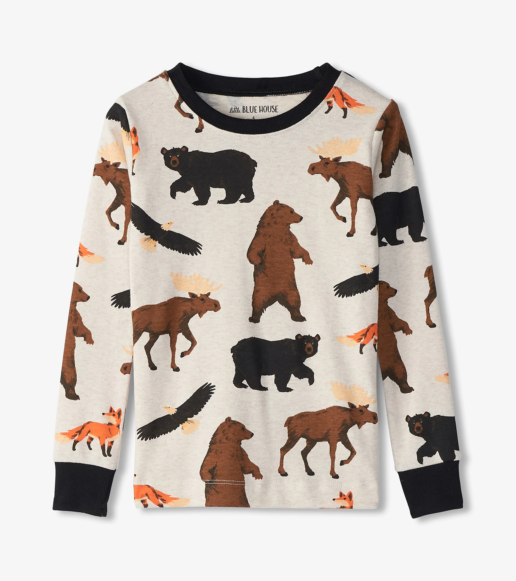 Wildlife Kids Pajama Set - Image 3