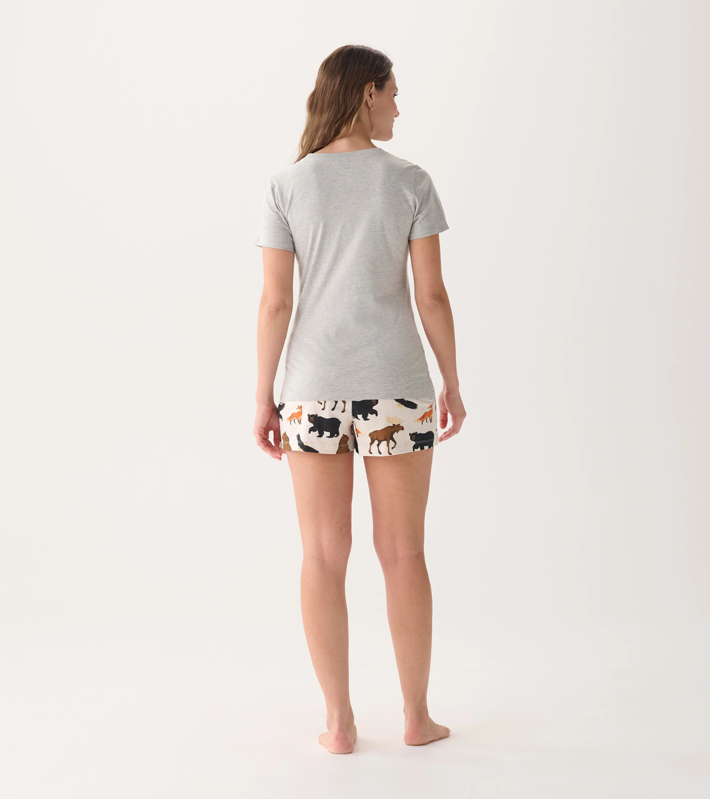 Wildlife Women's Pajama T-Shirt - Image 4