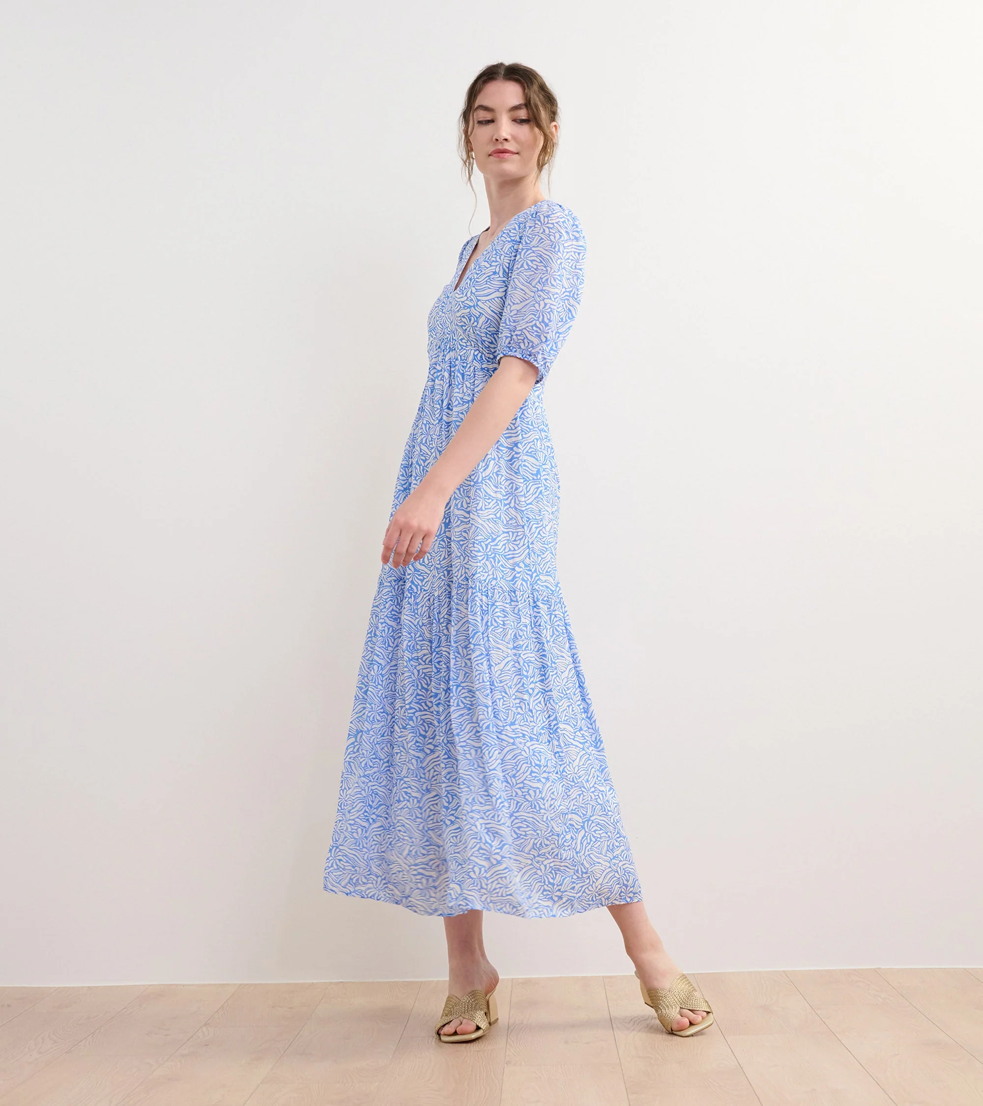 Willow Dress - Groovy Flowers - Image 3