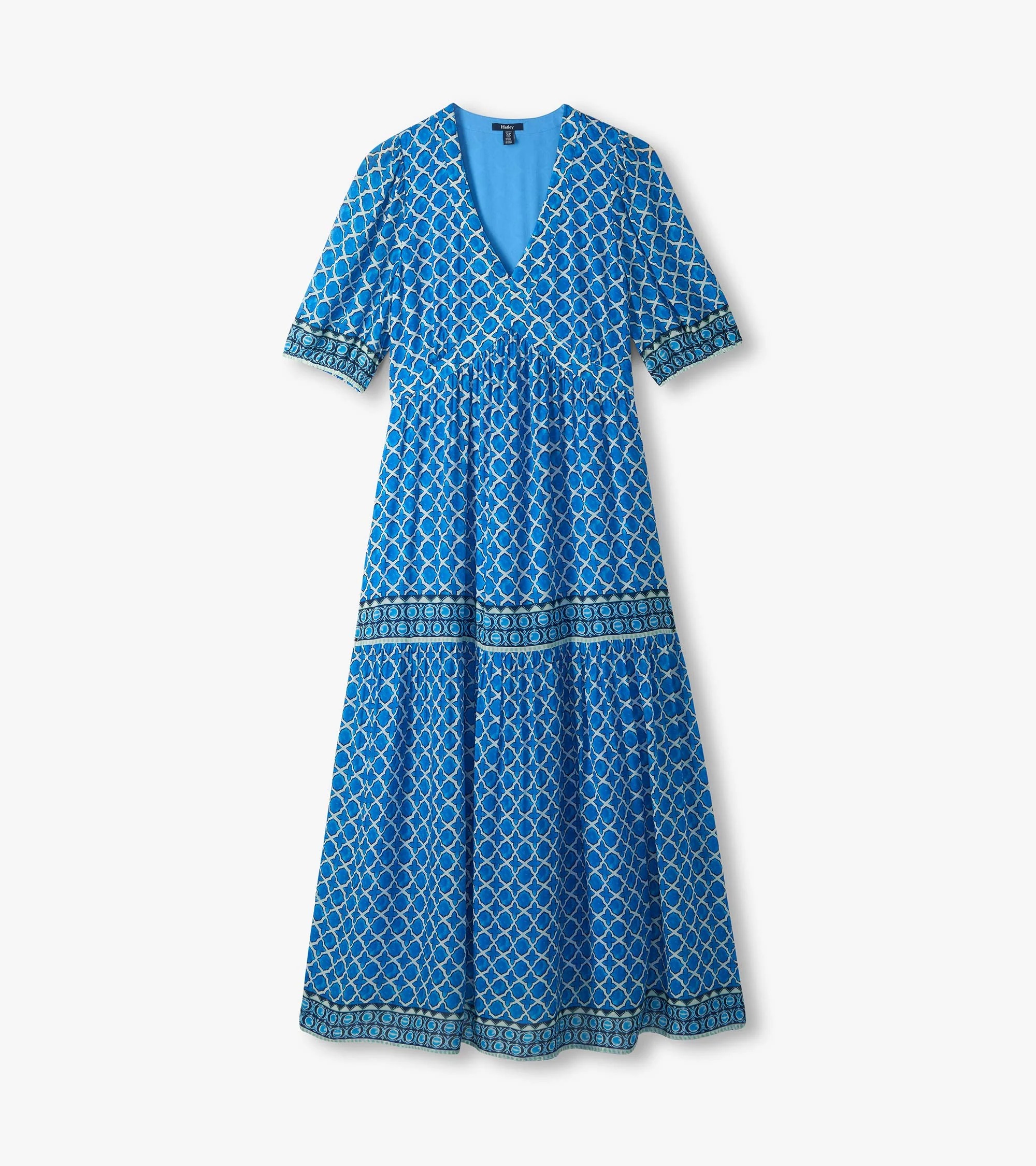 Willow Dress - Water Blue Medallion - Image 2