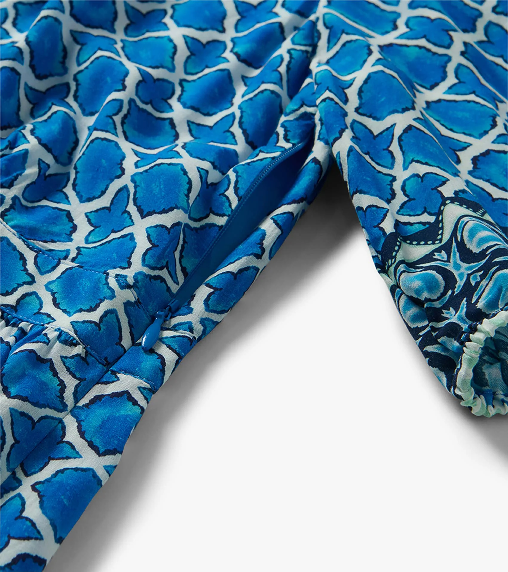 Willow Dress - Water Blue Medallion - Image 7