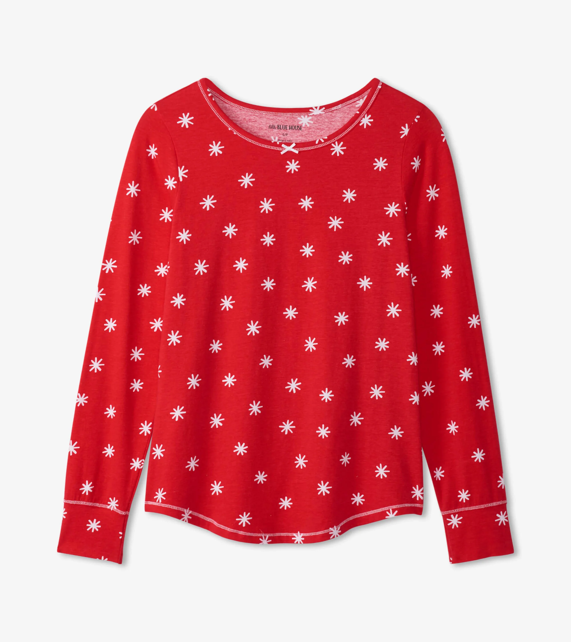 Winter Snowflakes Women's Stretch Jersey Top - Image 4