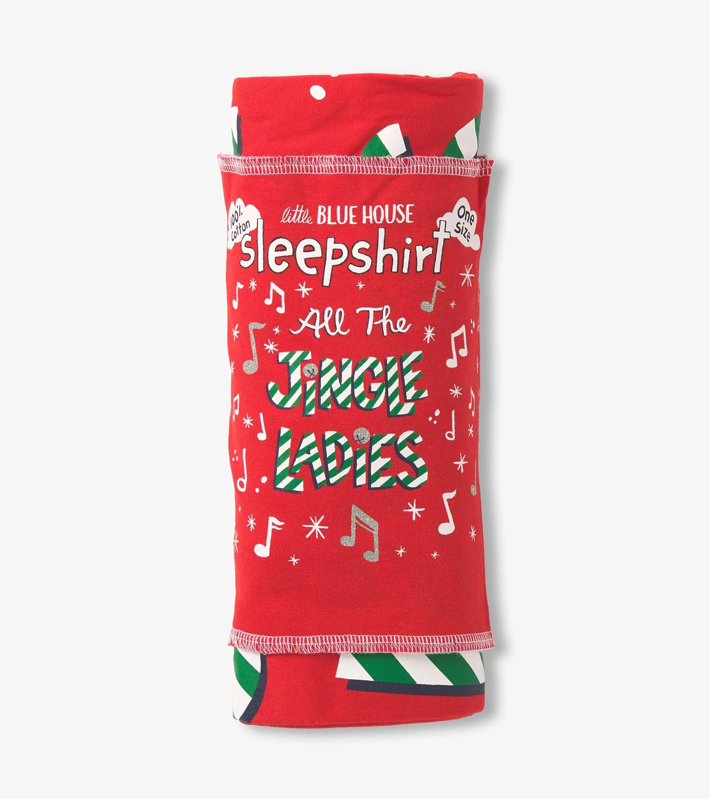 Women's All the Jingle Ladies Sleepshirt - Image 3