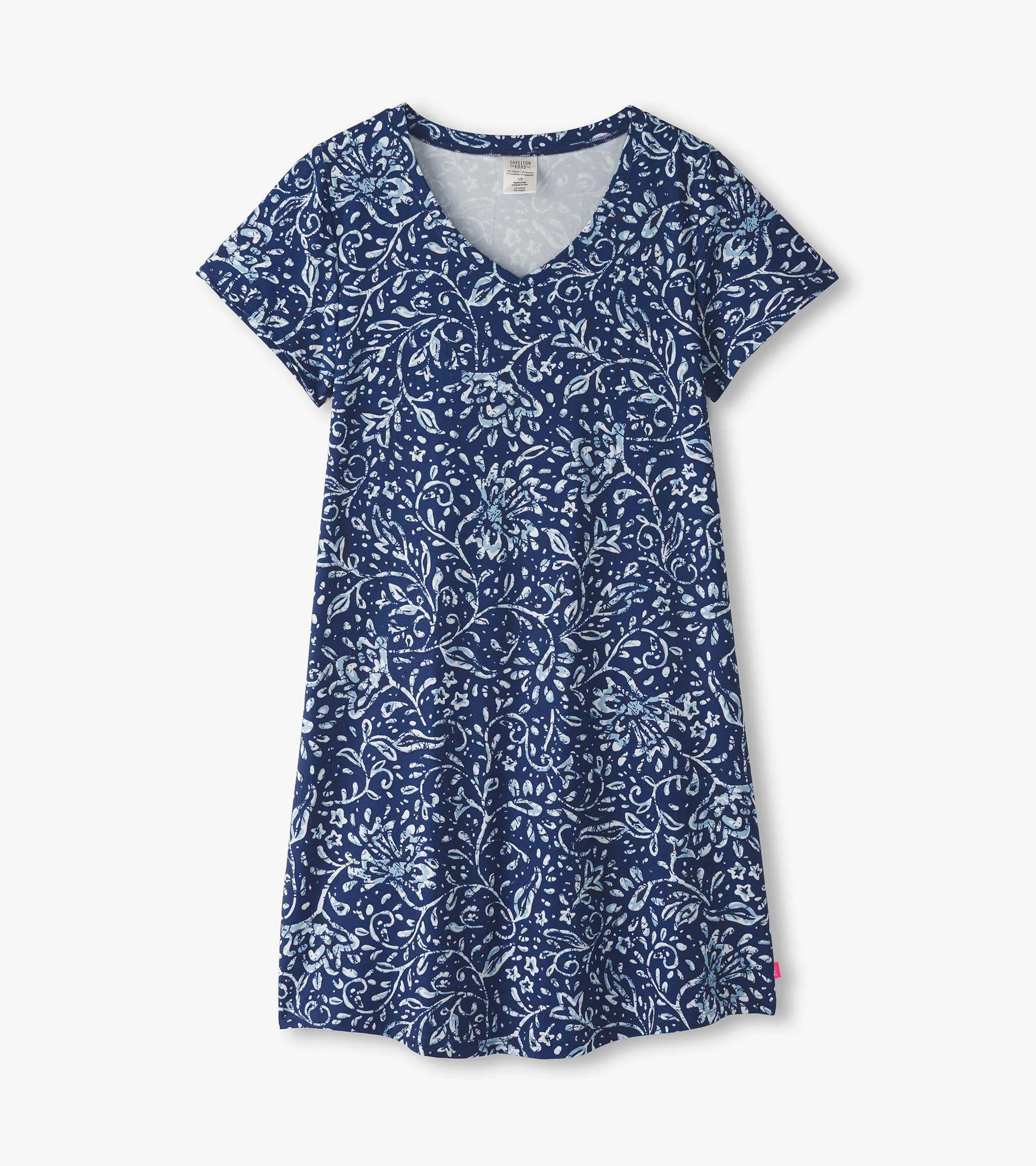 Women's Batik Flowers Nightdress - Image 2