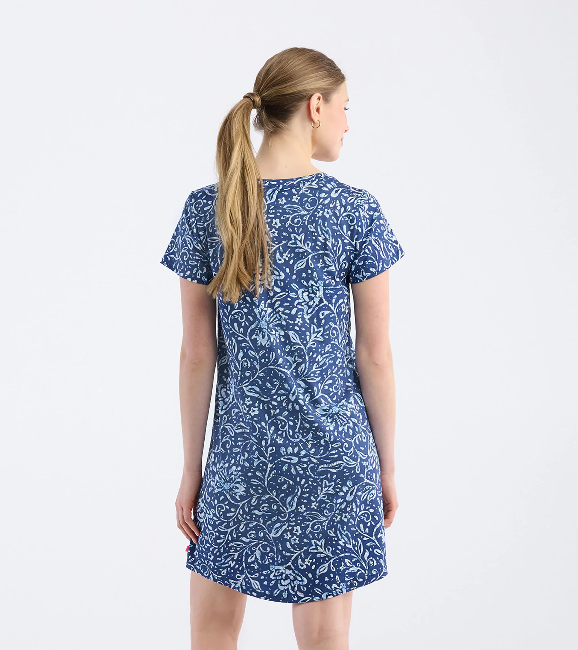 Women's Batik Flowers Nightdress - Image 3