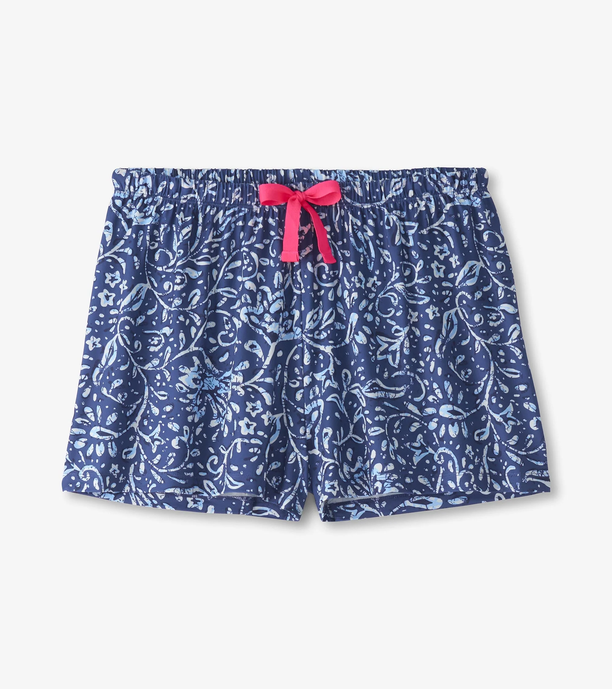 Women's Batik Flowers Short Pajama Set - Image 5