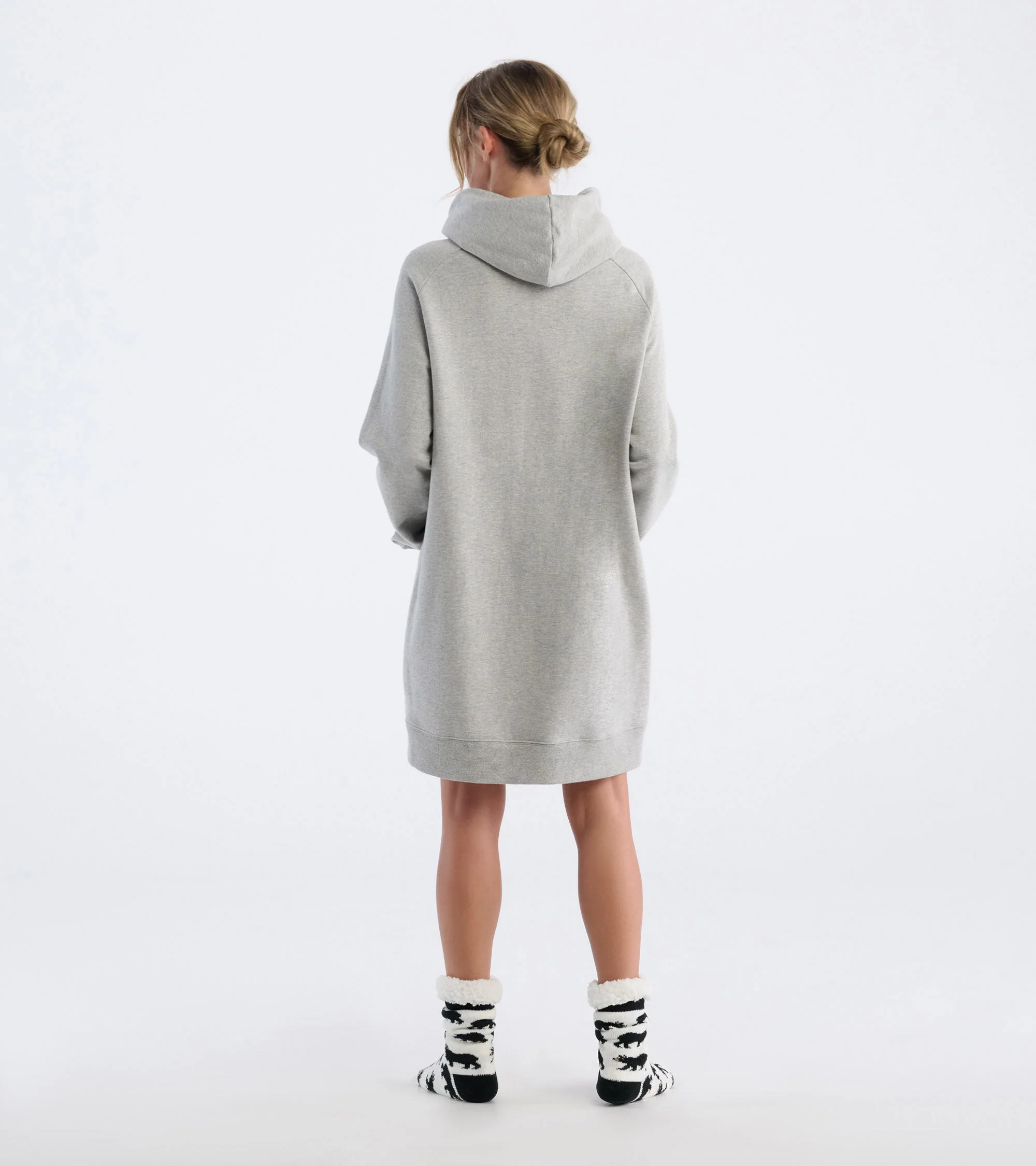 Women's Black Bears Oversized Hoodie - Image 4