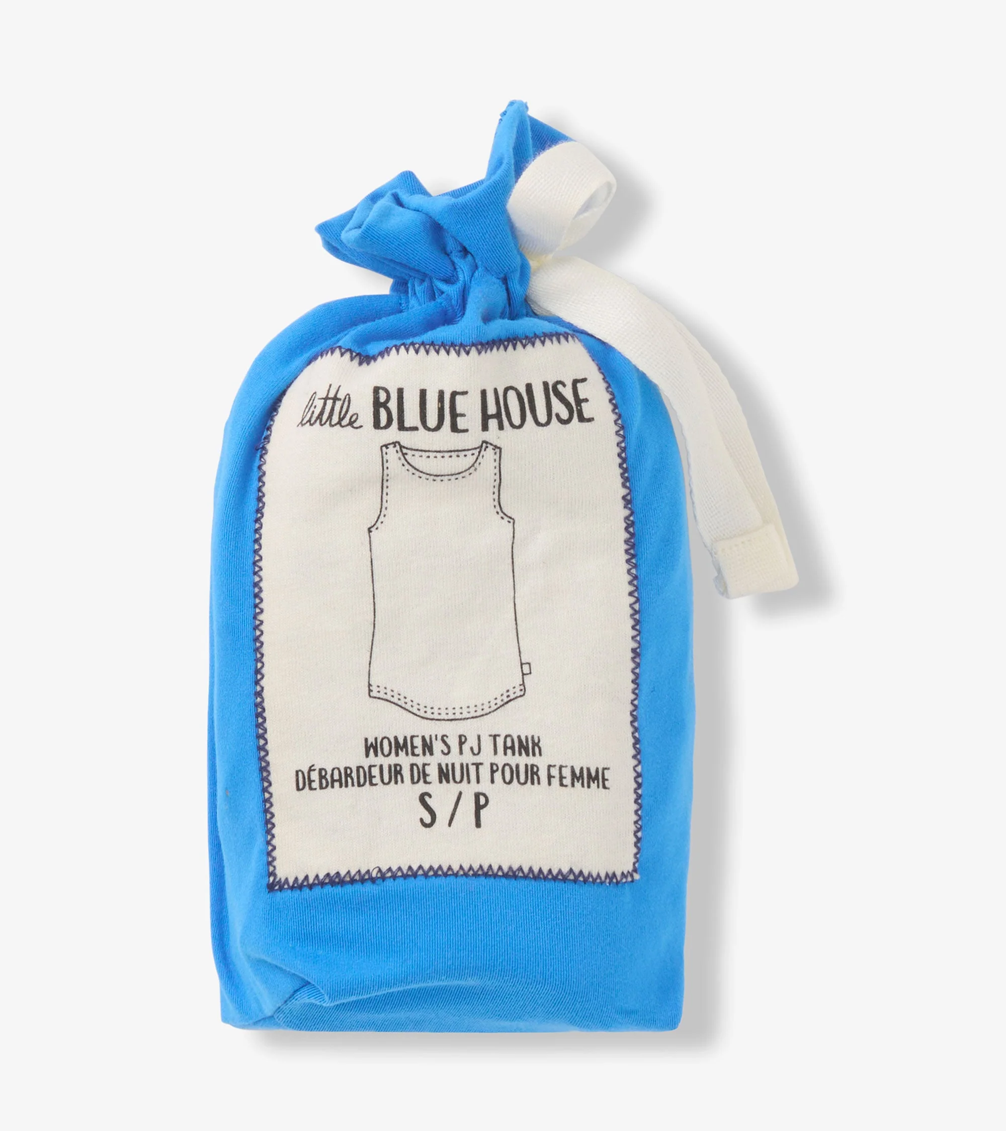 Women's Blue Pajama Tank - Image 5