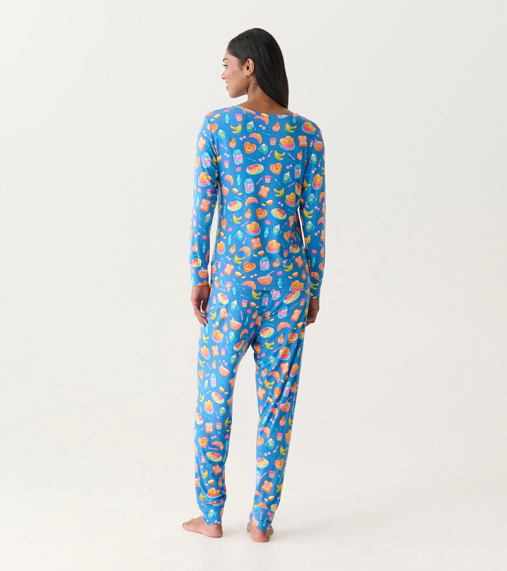 Women's Breakfast Bamboo Pajama Set - Image 3