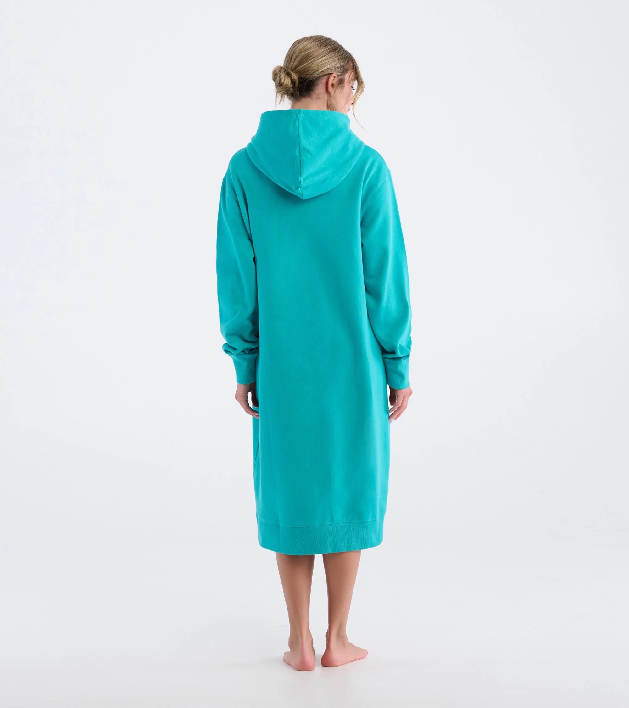 Women's Brown Bear Oversized Zip-Up Hoodie - Image 3