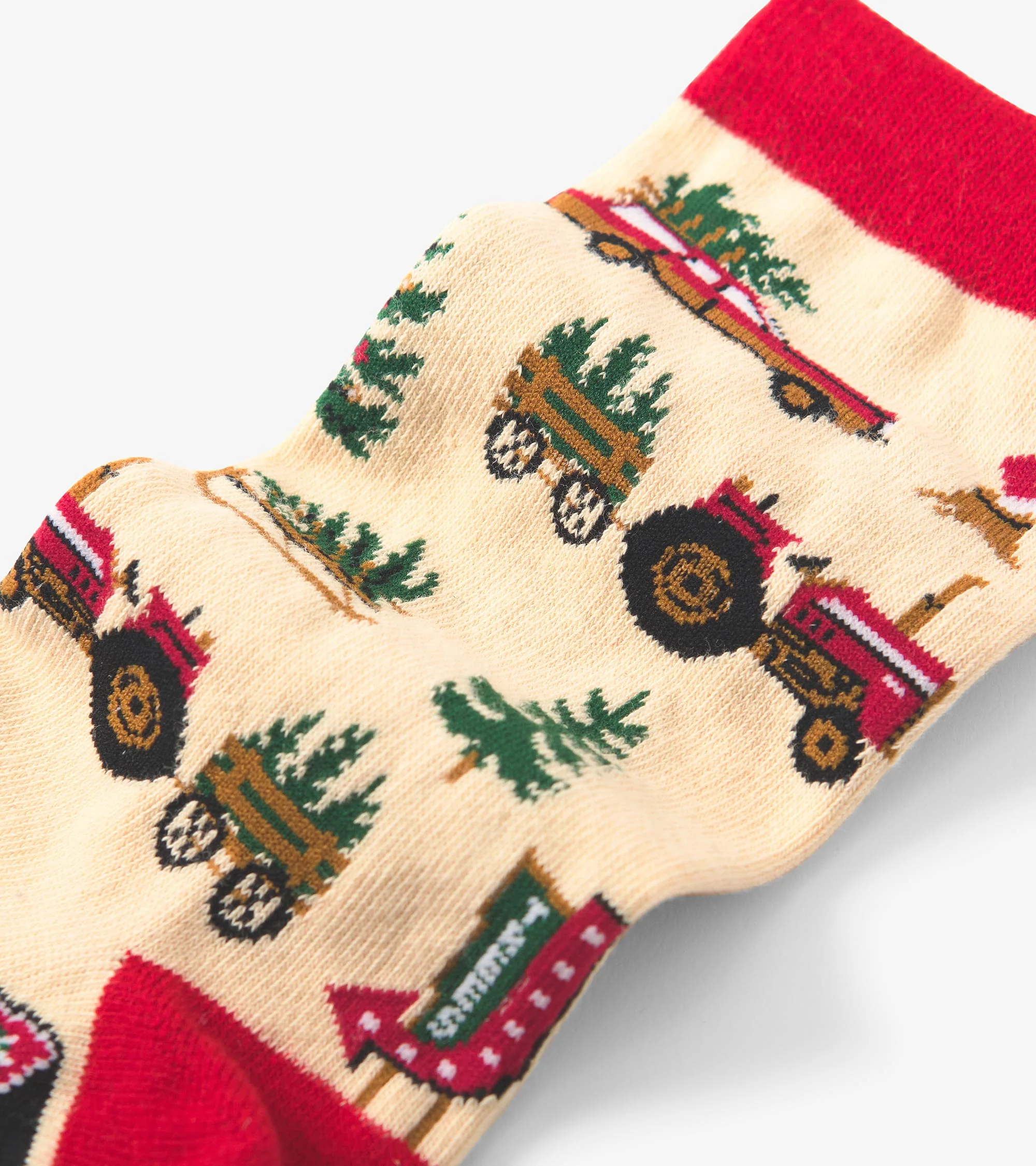 Women's Christmas Tree Farm Crew Socks - Image 4