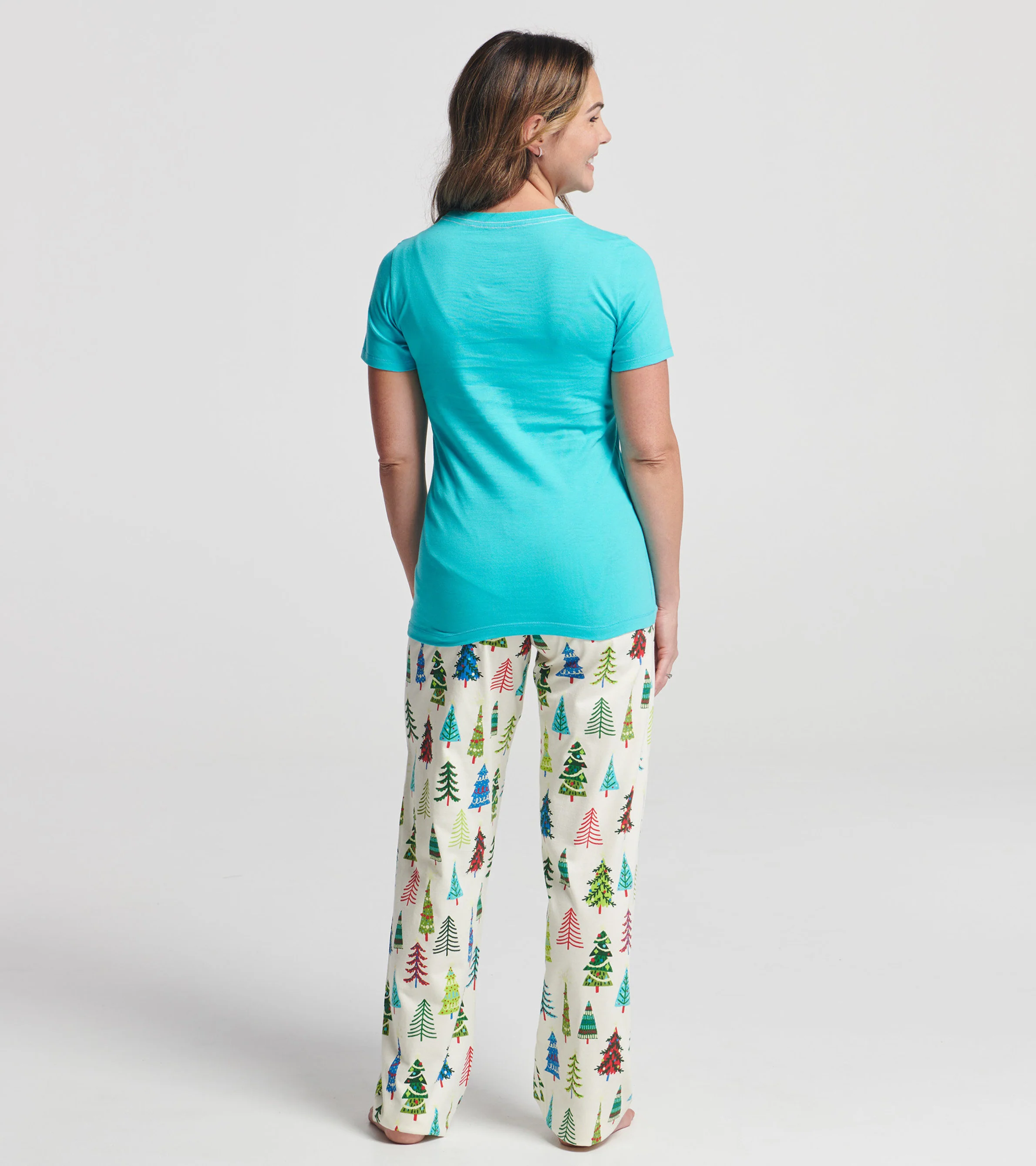 Women's Christmas Trees Short Sleeve T-Shirt - Image 5