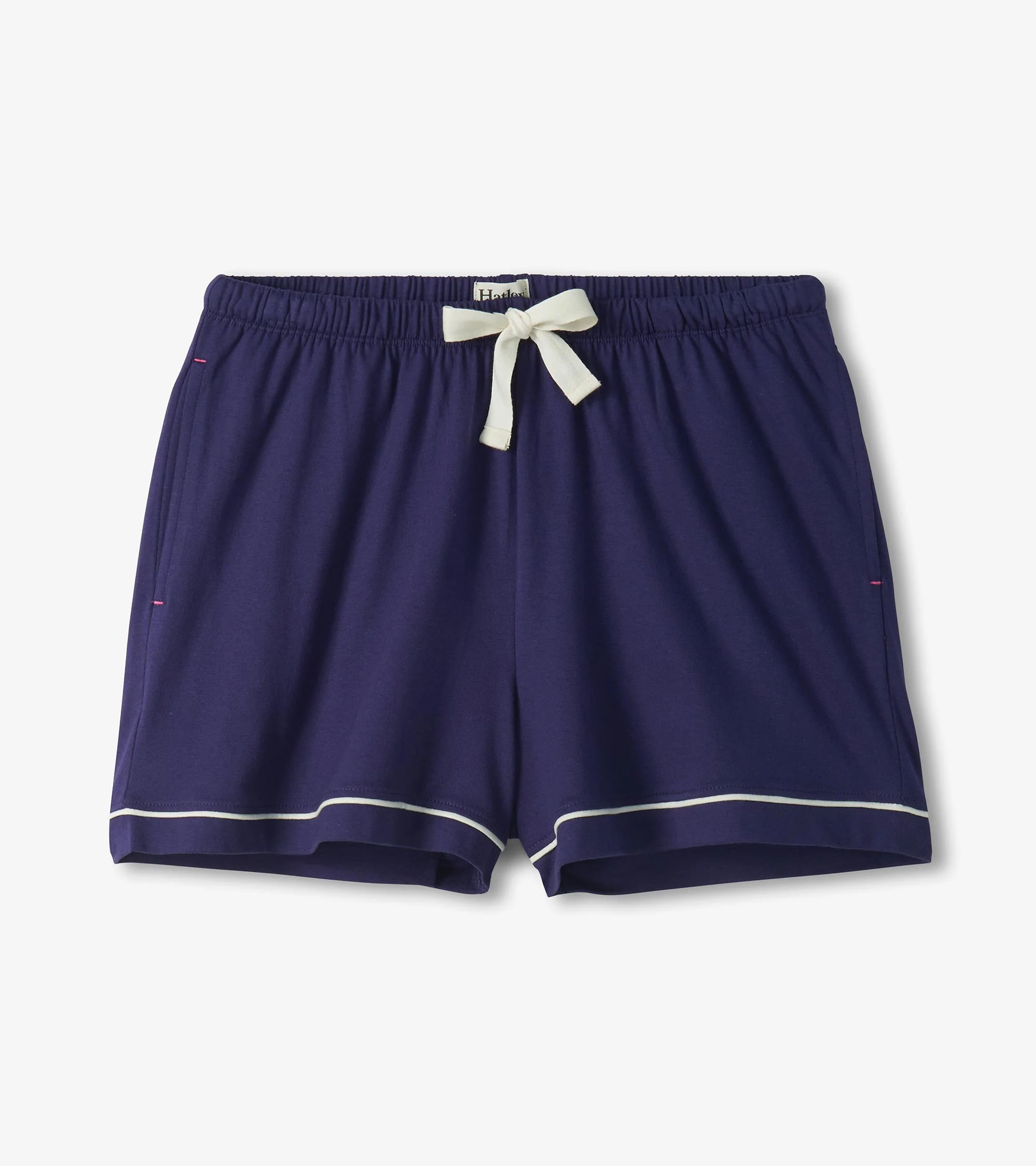 Women's Classic Navy Short Pajama Set - Image 7