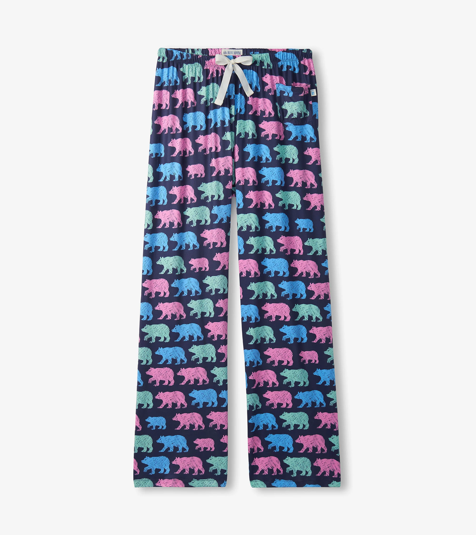 Women's Cottage Bears Polyknit Pajama Pants - Image 5