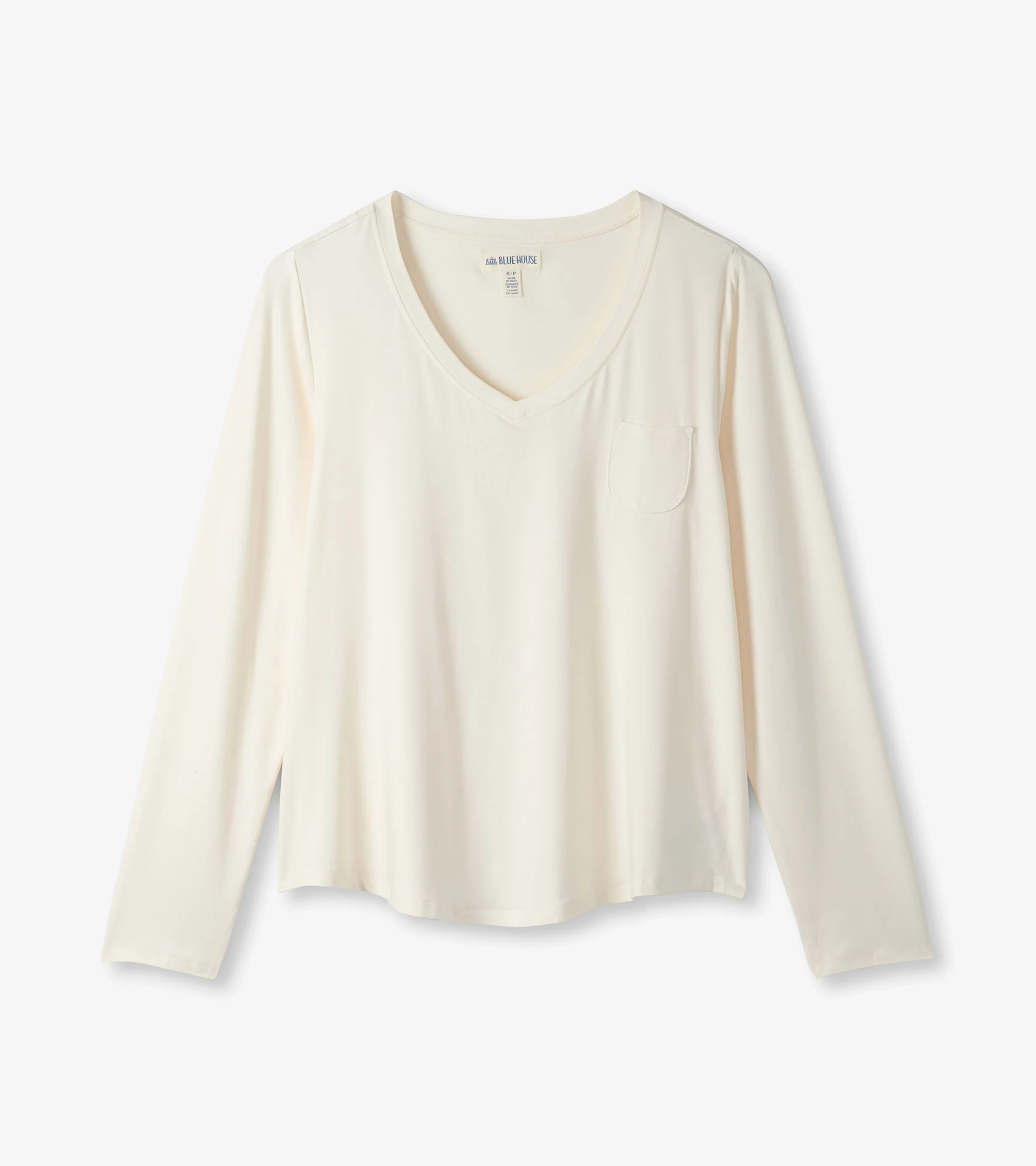 Women's Cream Long Sleeve T-Shirt - Image 5