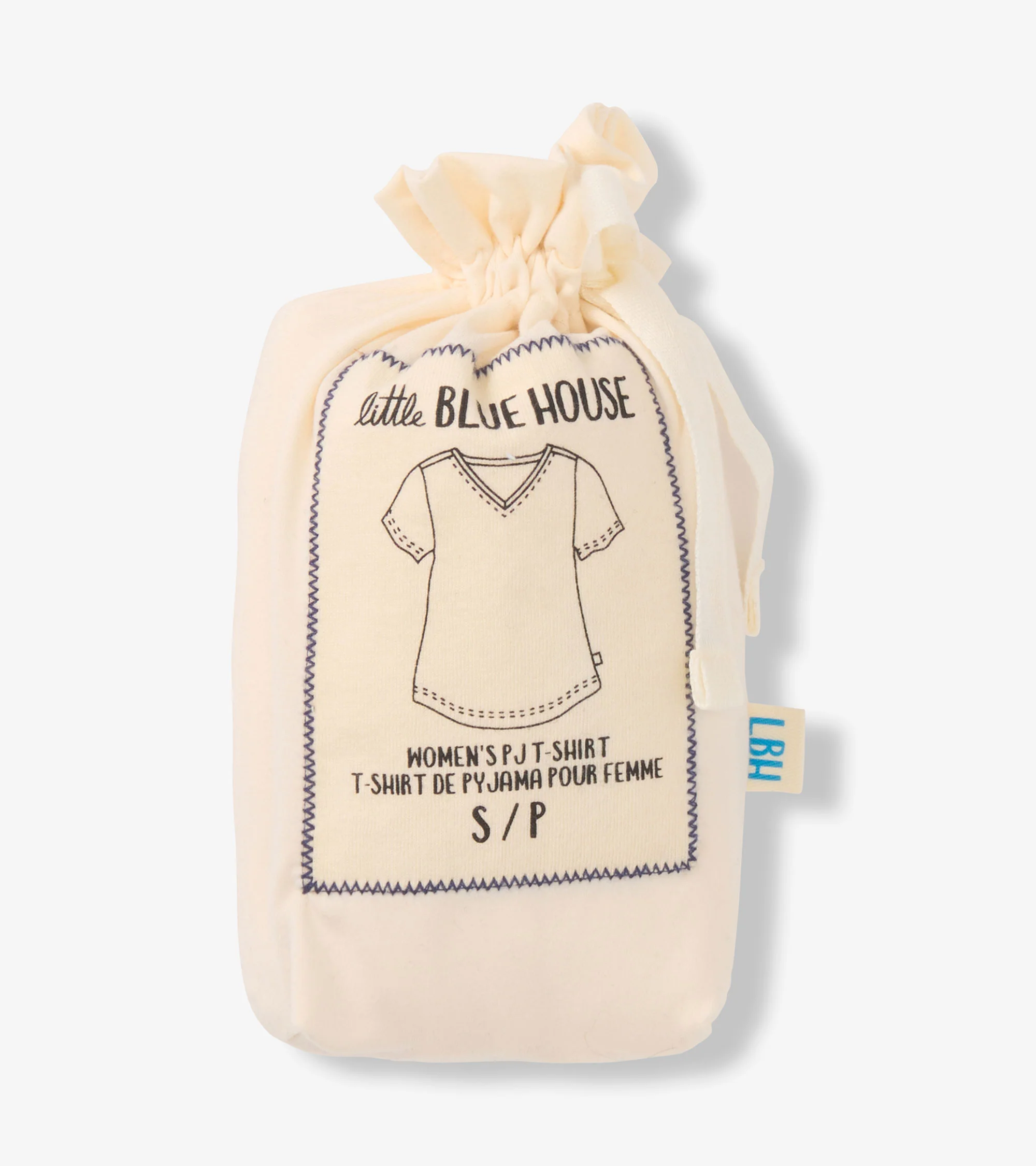 Women's Cream V-Neck T-Shirt - Image 2