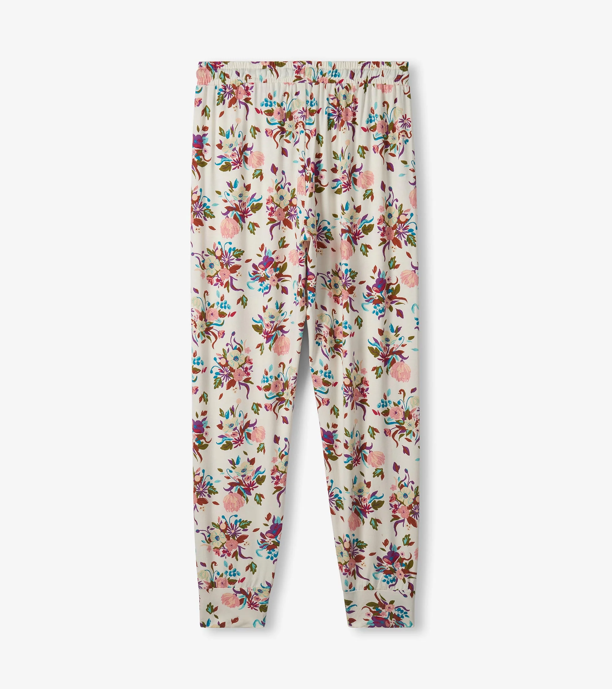 Women's Fall Floral Bamboo Pajama Set - Image 8
