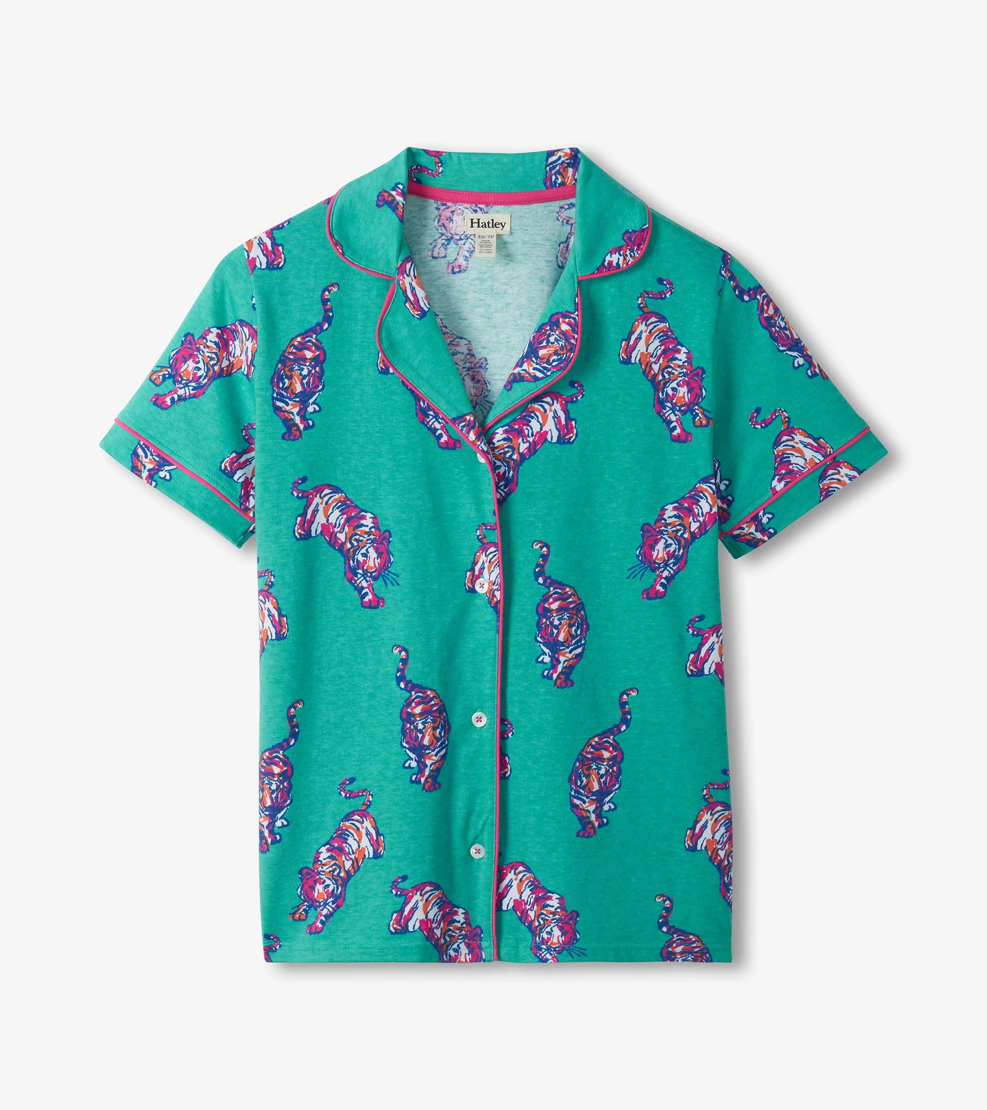 Women's Fierce Tigers Short Pajama Set - Image 4
