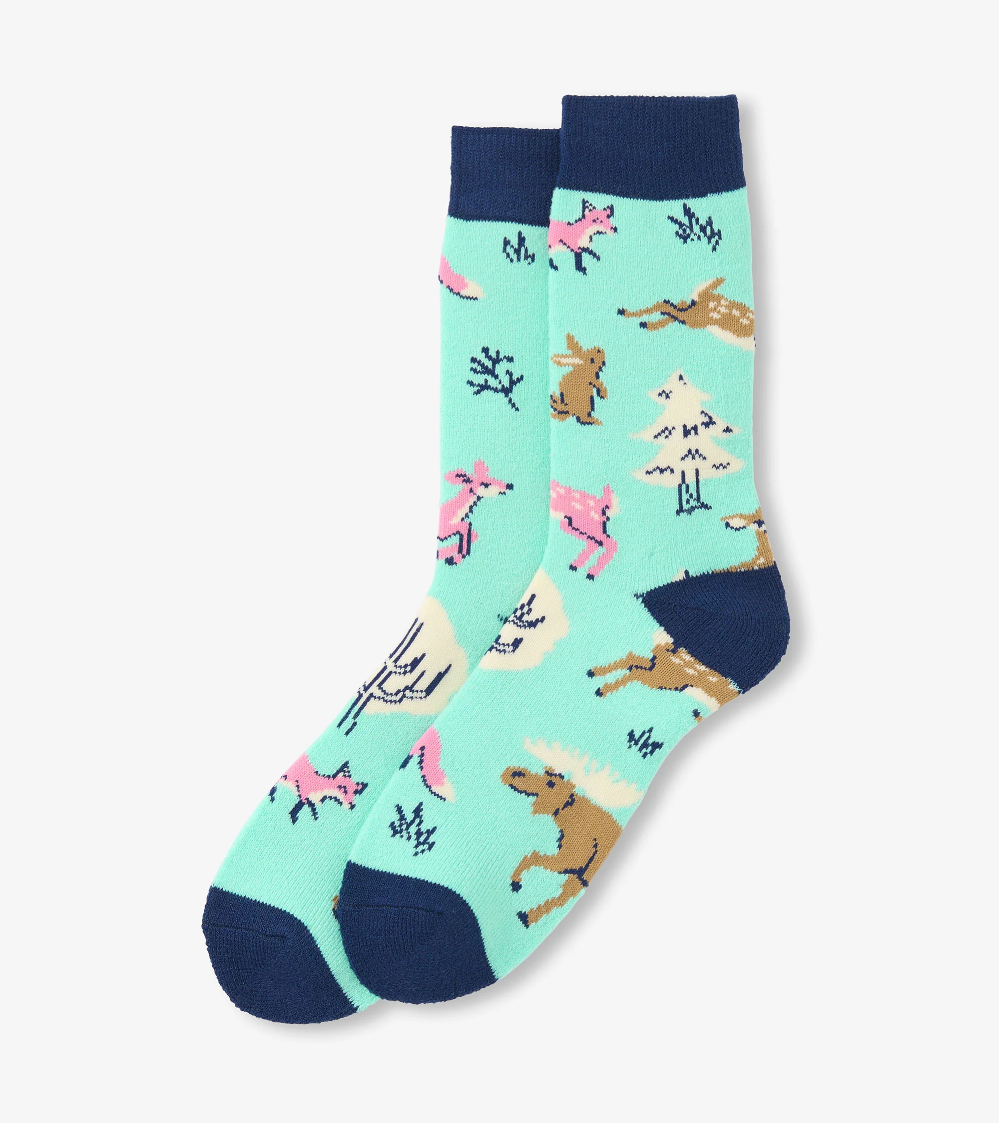 Women's Forest Animals Cozy Socks - Image 2