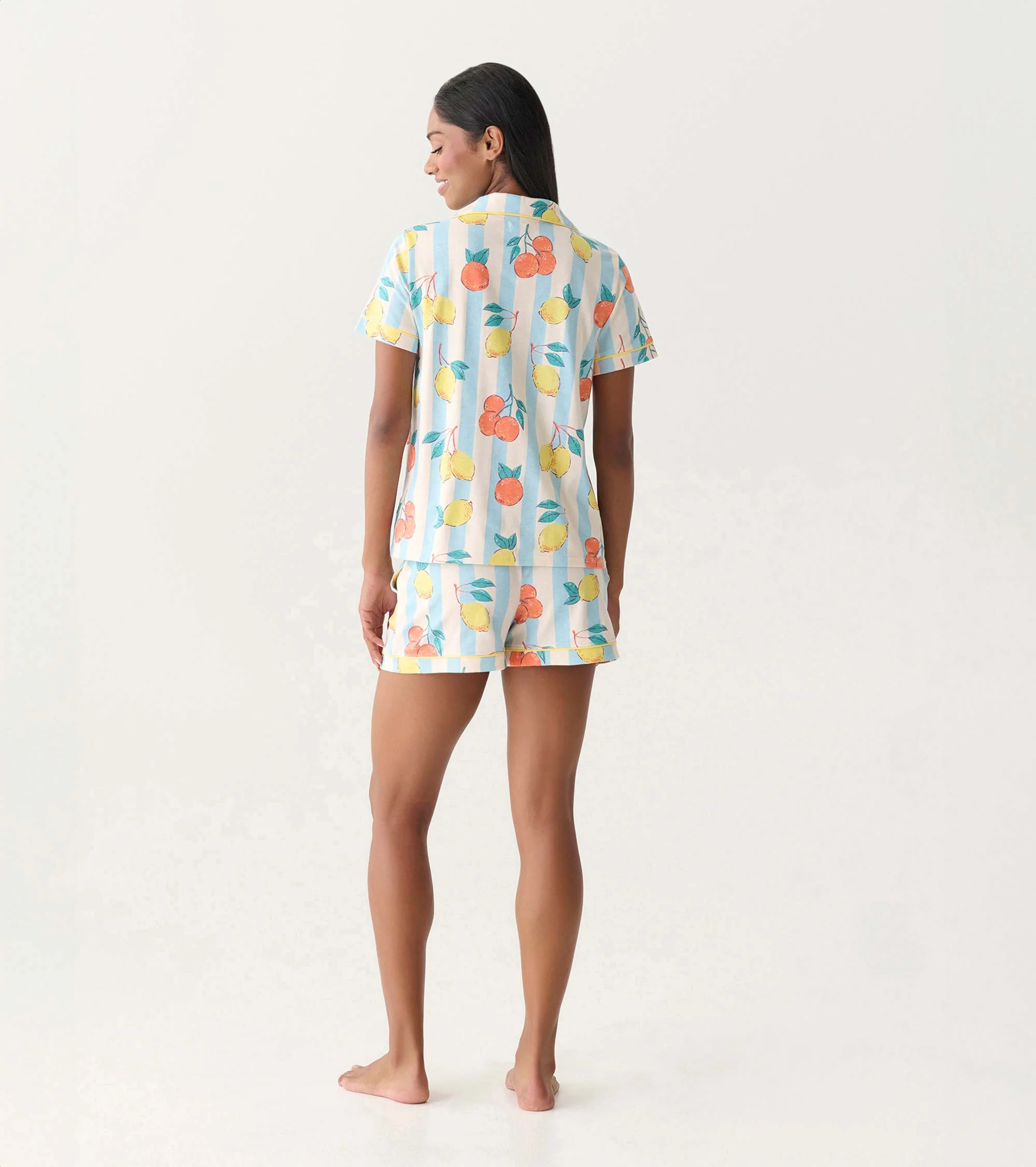 Women's Fresh Citrus Short Pajama Set - Image 5