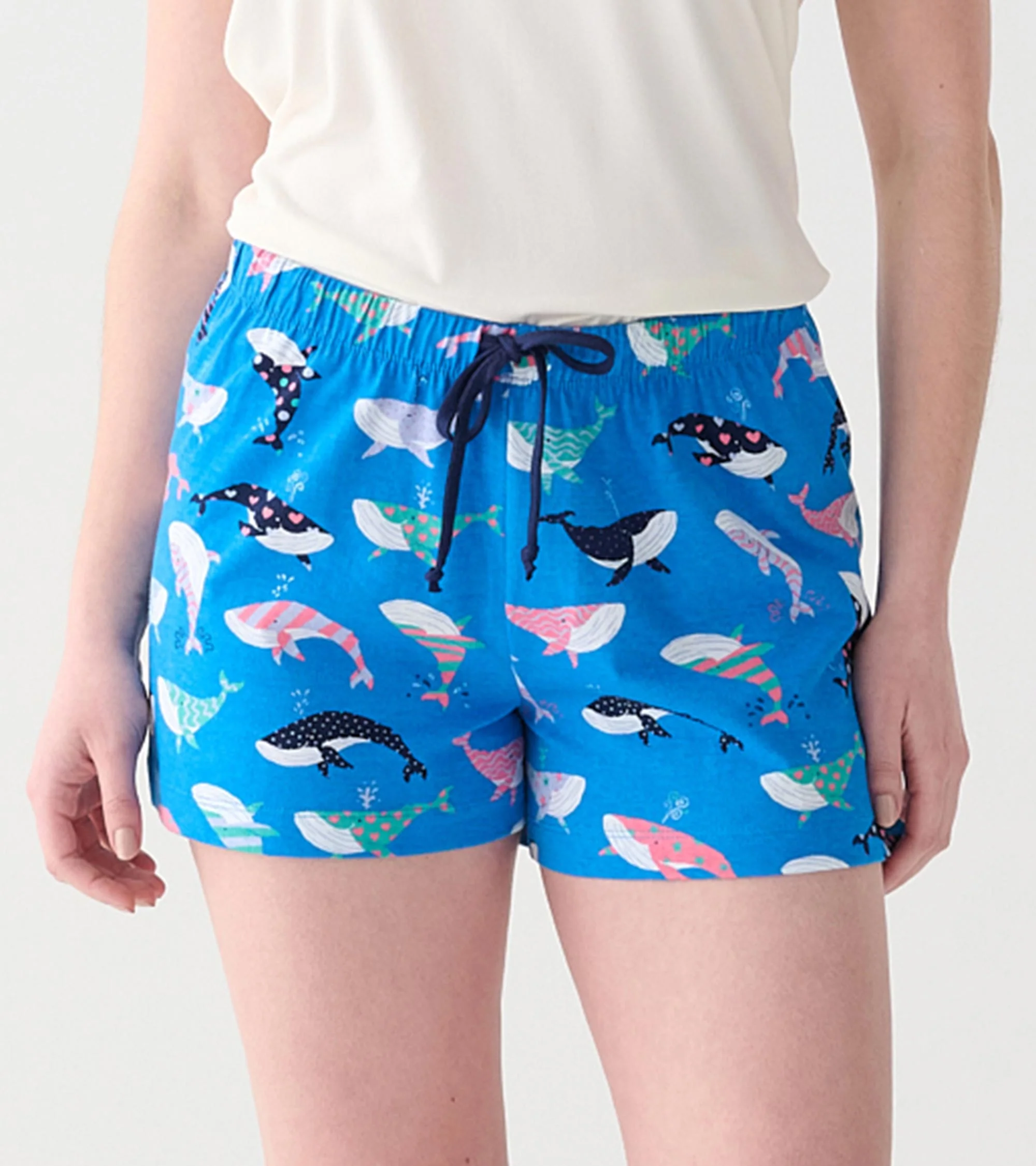 Women's Fun Whales Boxers