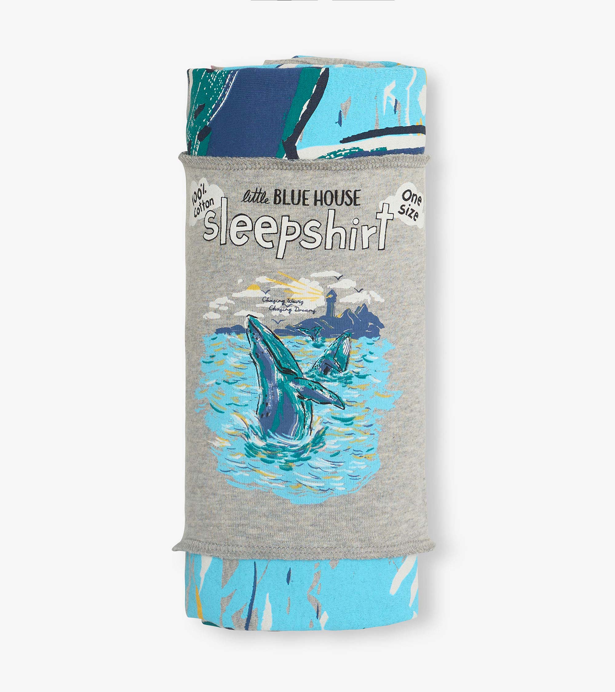 Women's Fun Whales Sleepshirt - Image 3